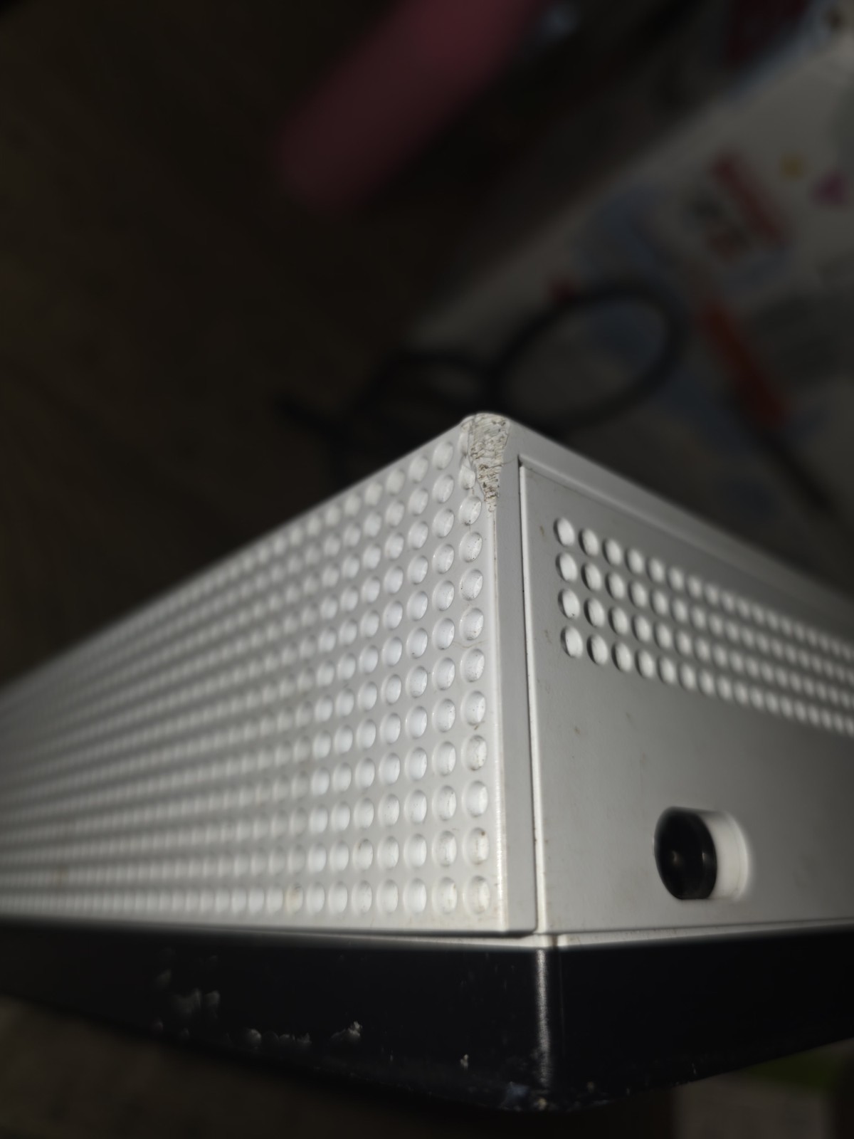 Microsoft Xbox One S 500GB – White CONSOLE & POWER CORD ONLY, Tested