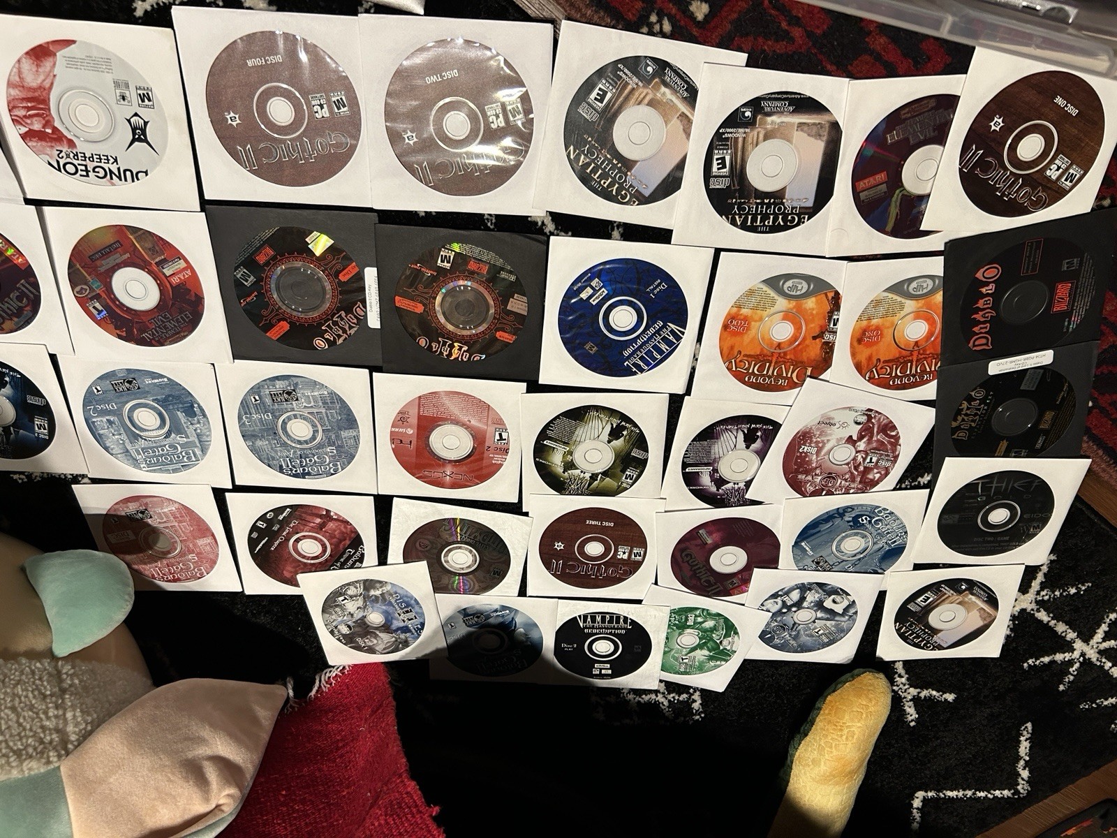 Massive Early/mid 2000s Mainly RPG PC Game Collection