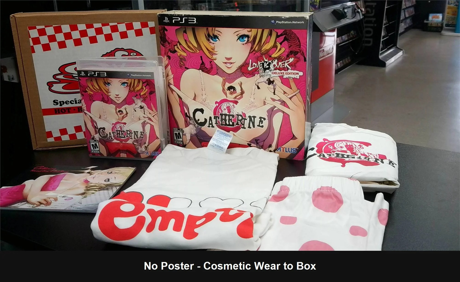 Catherine Love Is Over Deluxe Edition – PlayStation 3 – No Poster – Cosmetic…