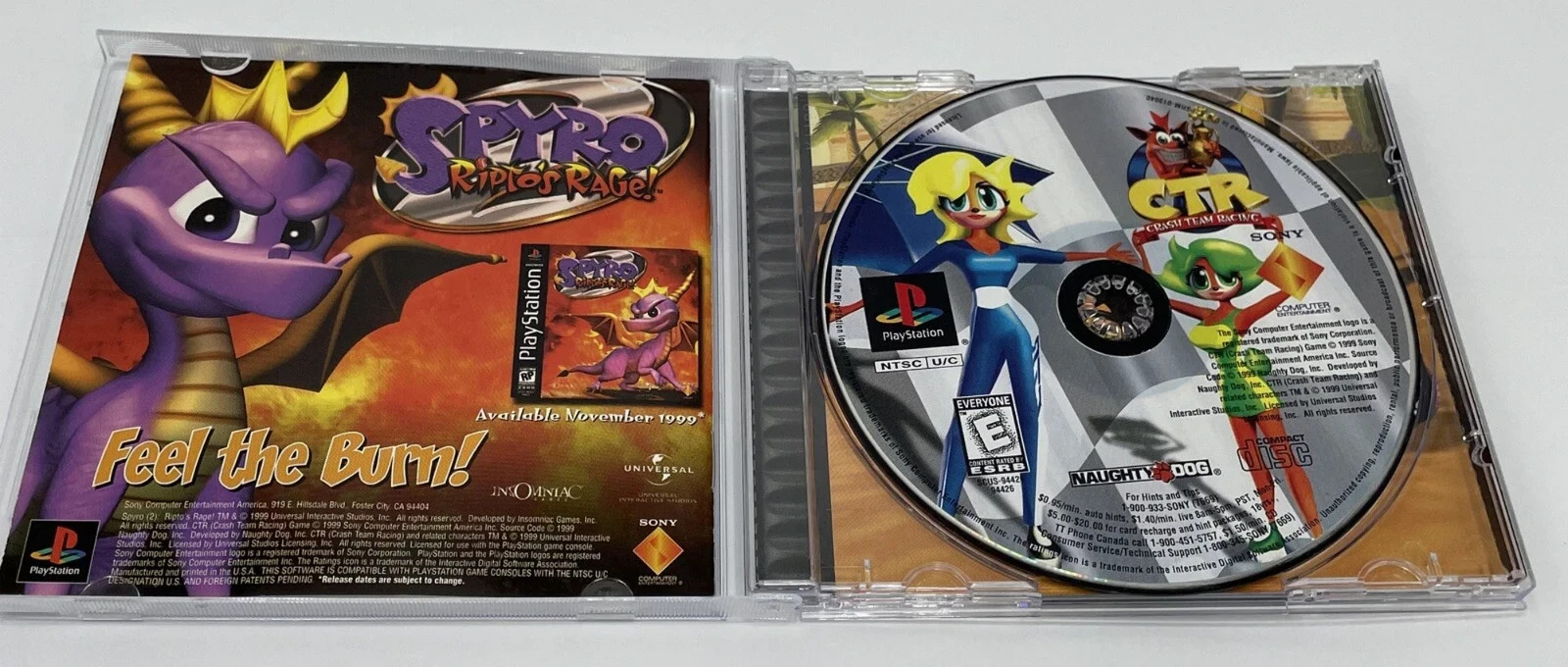 CRASH TEAM RACING (SONY PlayStation 1) PS1 UNPLAYED Complete PRISTINE New MINT