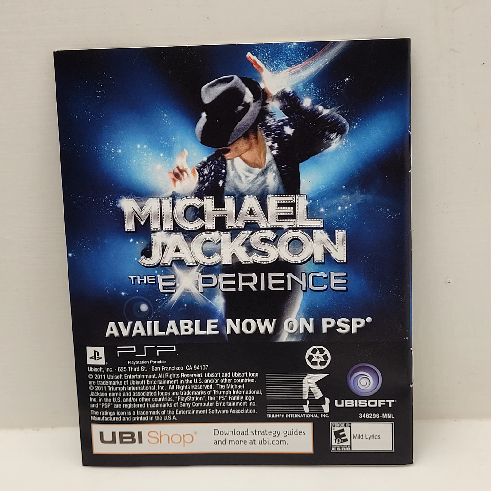 Michael Jackson: The Experience – (PS3, 2011)
