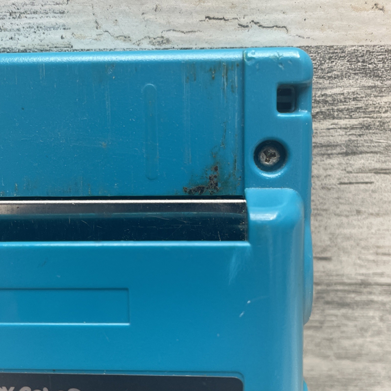 Nintendo Game Boy Color Handheld System Teal Blue CGB-001 Good Condition