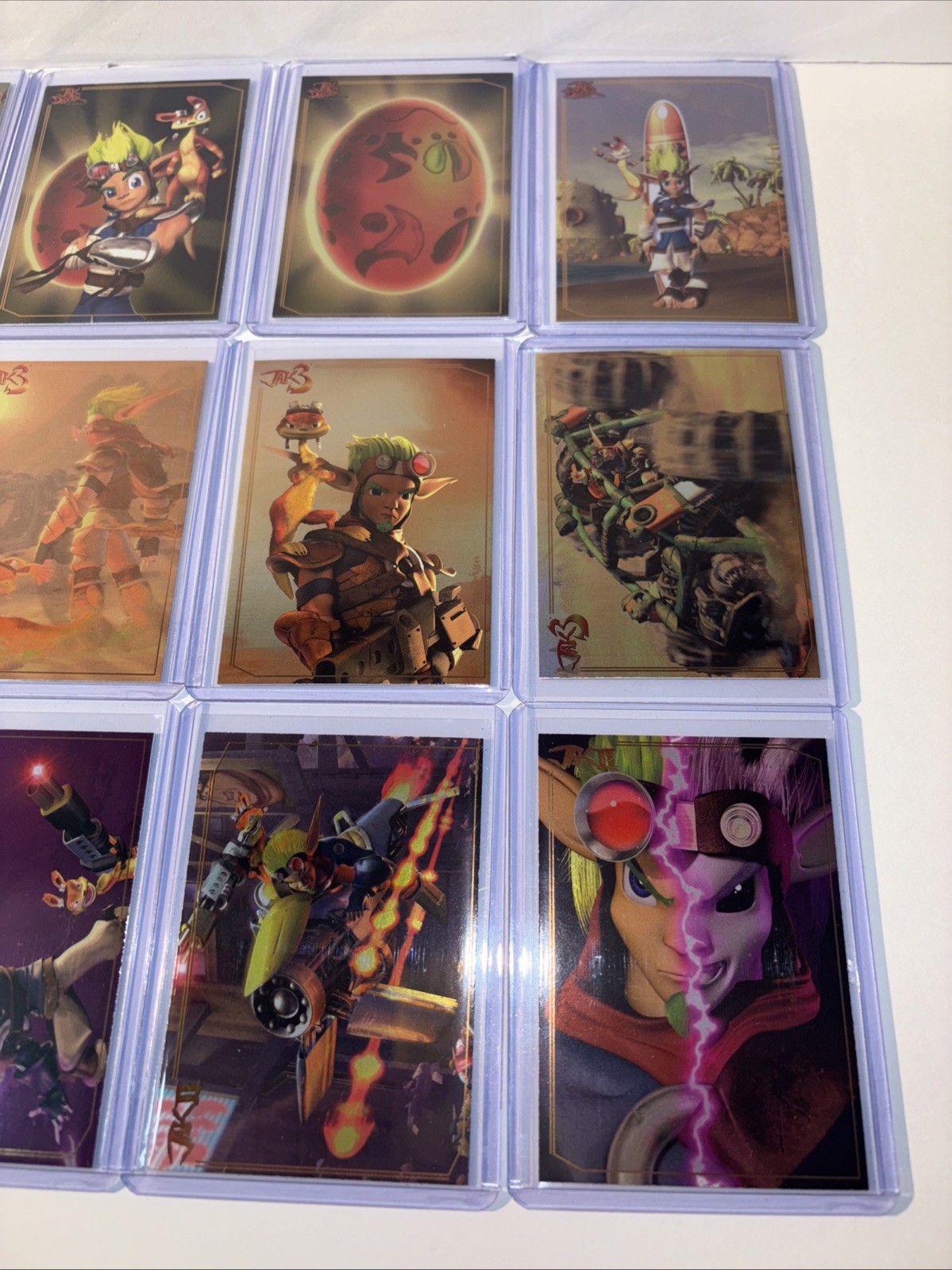 Limited Run Games Jak & Daxter Precursor Legacy Foil Trading Cards 2 3 Full Set