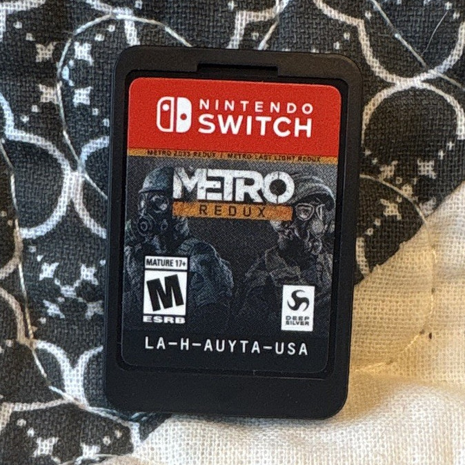 Deep Silver Metro Redux Nintendo Switch Game M Mature NTSC-U/C (US/Canada)