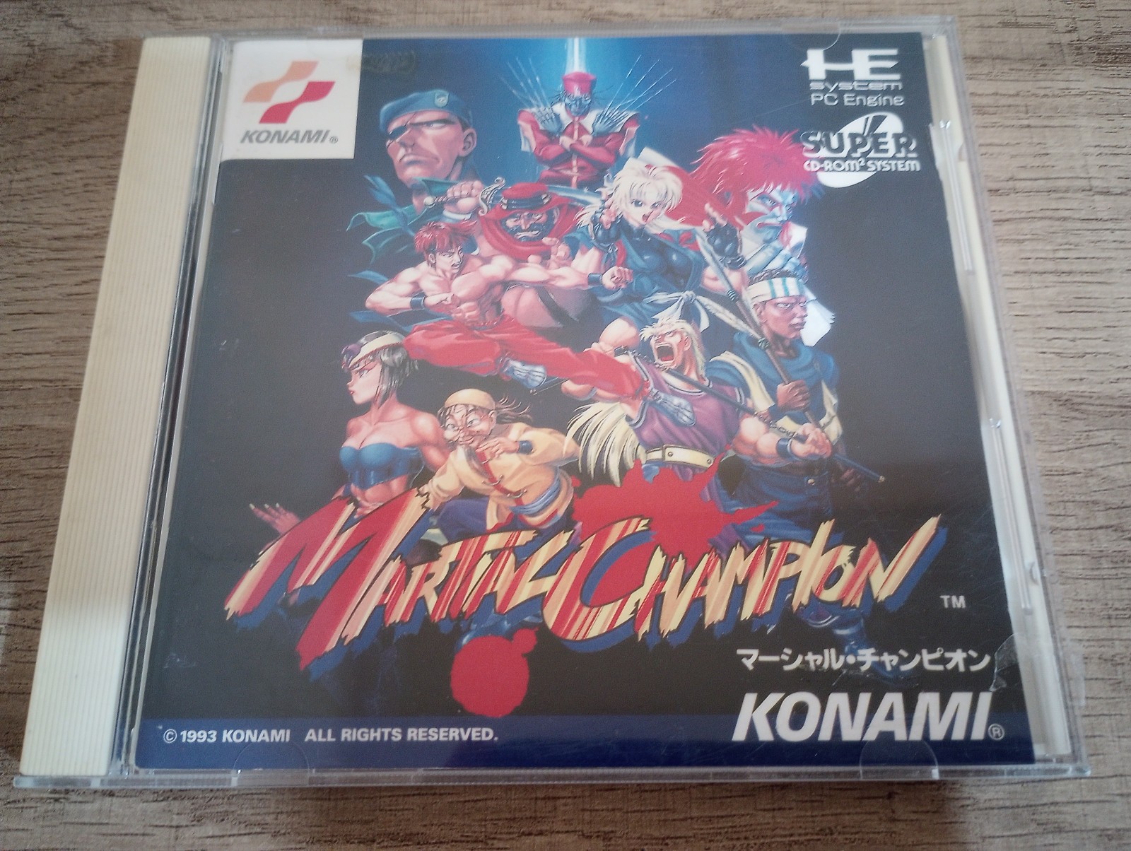 Martial Champion (PC Engine CD / Duo, 1993) complete, CIB, US seller, tested