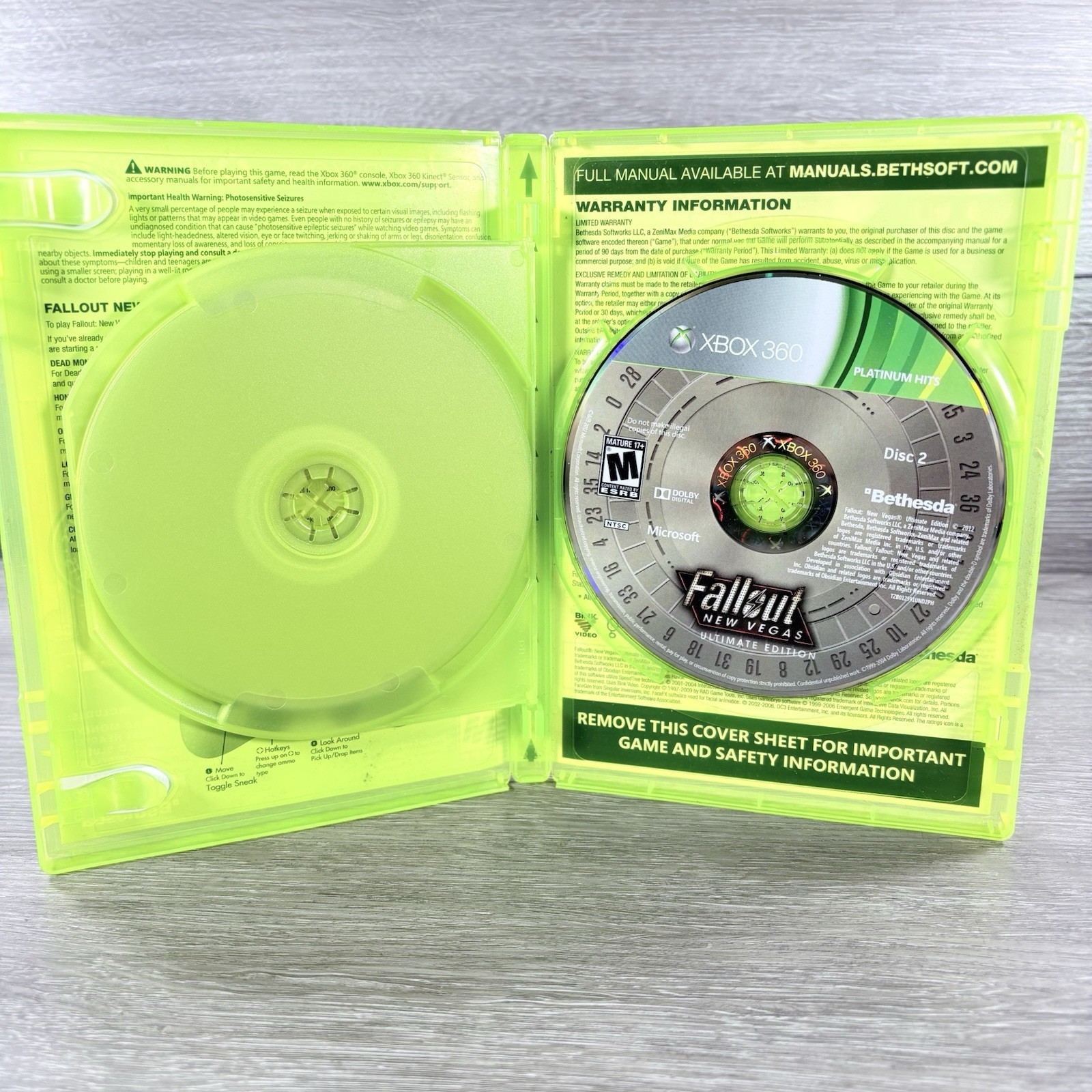 Fallout: New Vegas Ultimate Edition (Xbox 360) Excellent CIB Complete & Tested