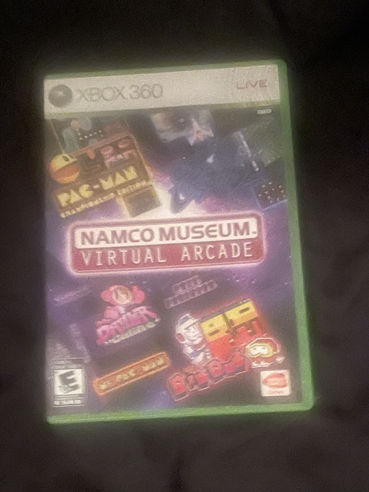 Namco Museum Virtual Arcade Xbox 360 Bandai Namco Classic Collection Pac-Man