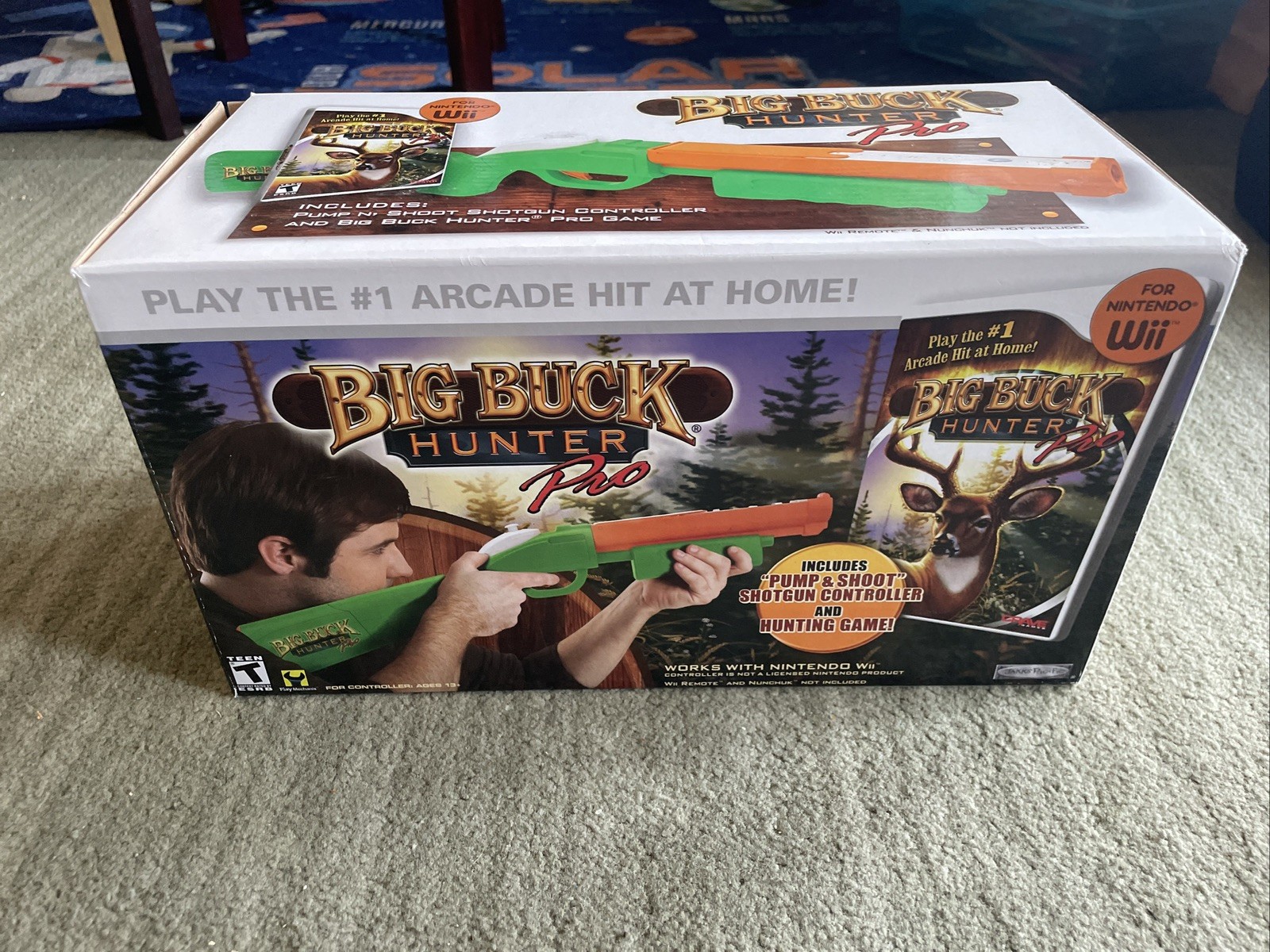 Big Buck Hunter Pro – Nintendo Wii – 2010 – New open box (game Sealed)