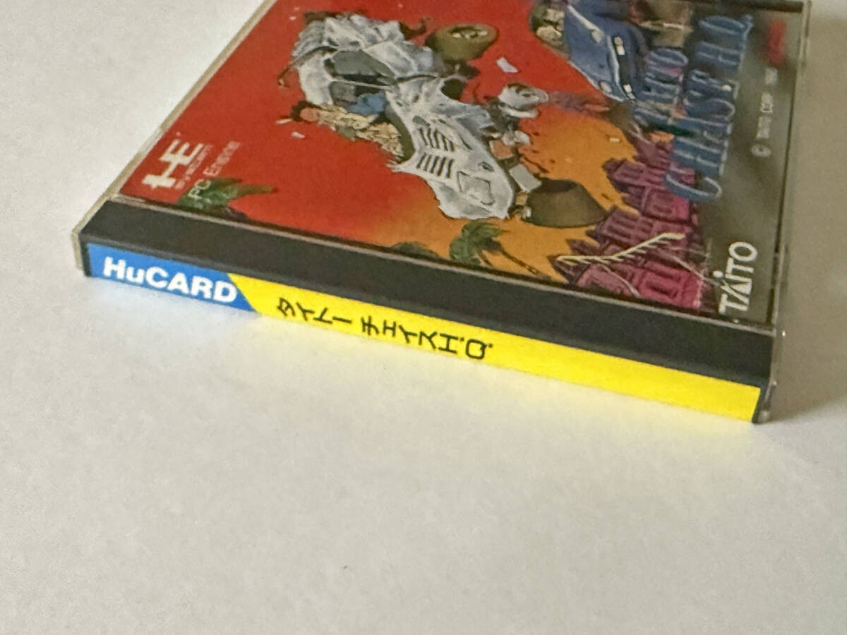 Taito Chase HQ PC Engine Game CIB Excellent Condition Retro Video Game