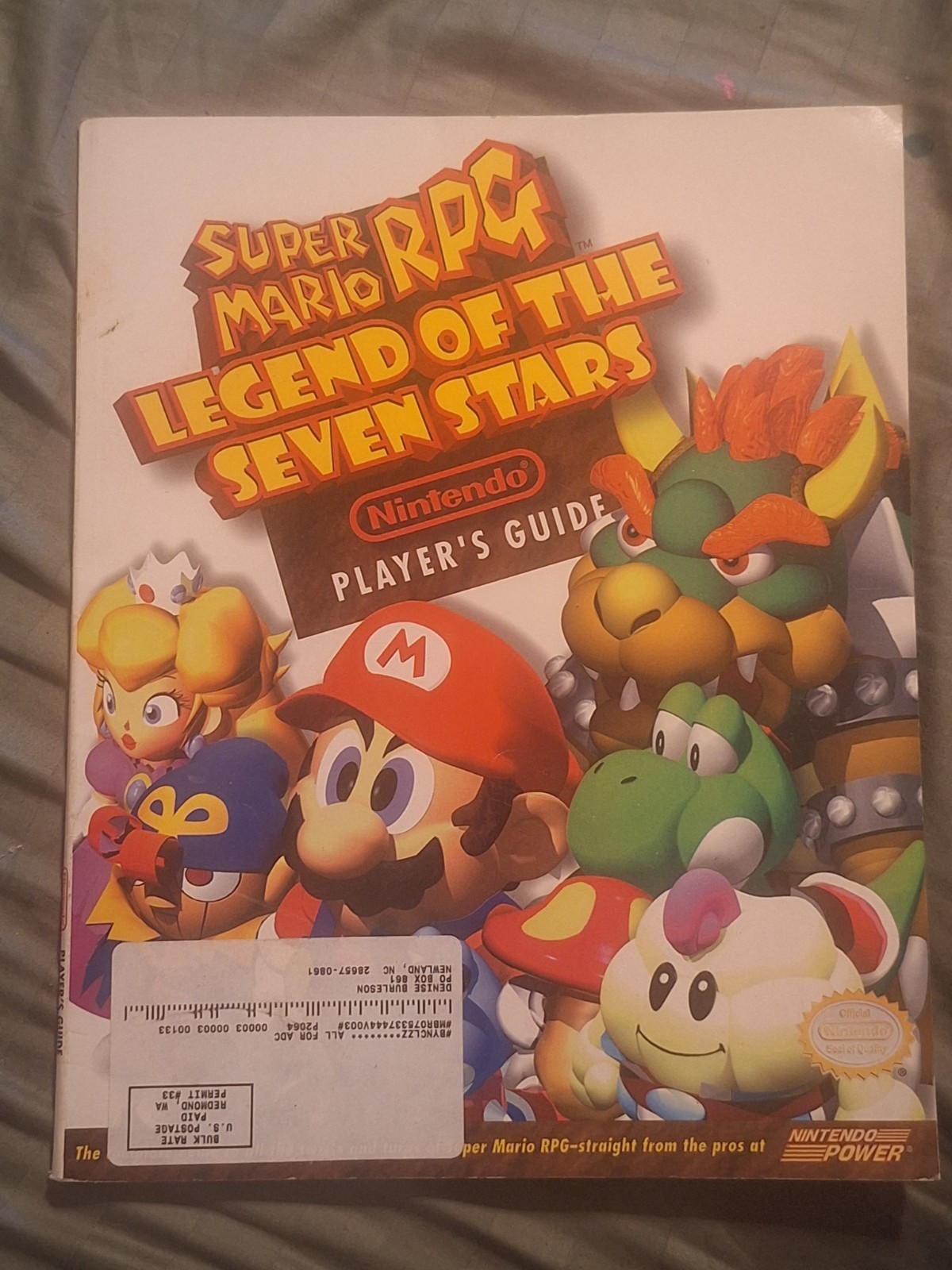 Super Mario RPG Legend of the Seven Stars nes MAGAZINE