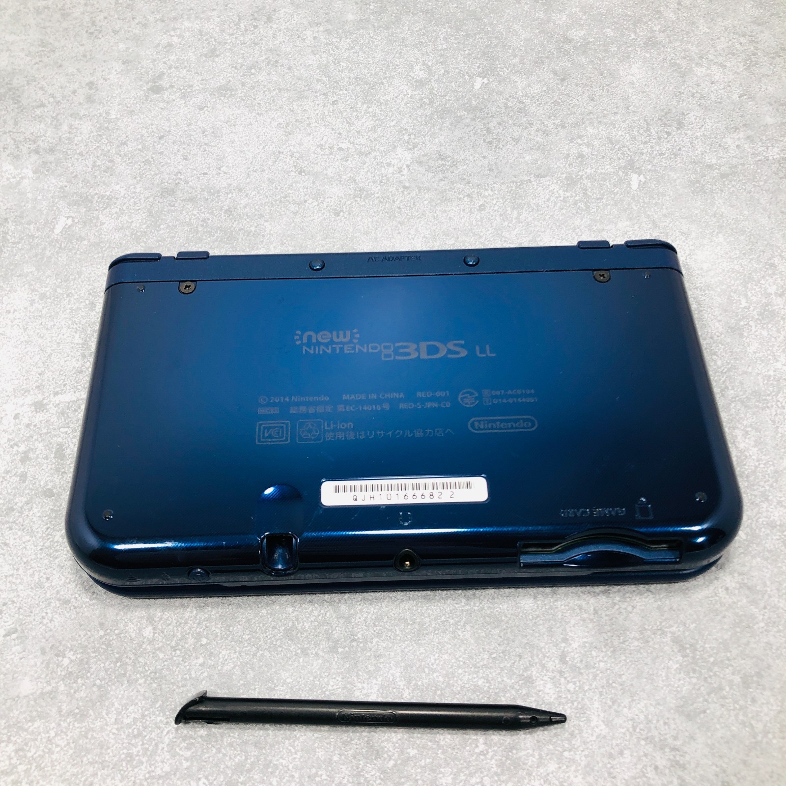 [Top IPS / EX+3] New Nintendo 3DS LL XL Metallic Blue console NTSC-J with BOX