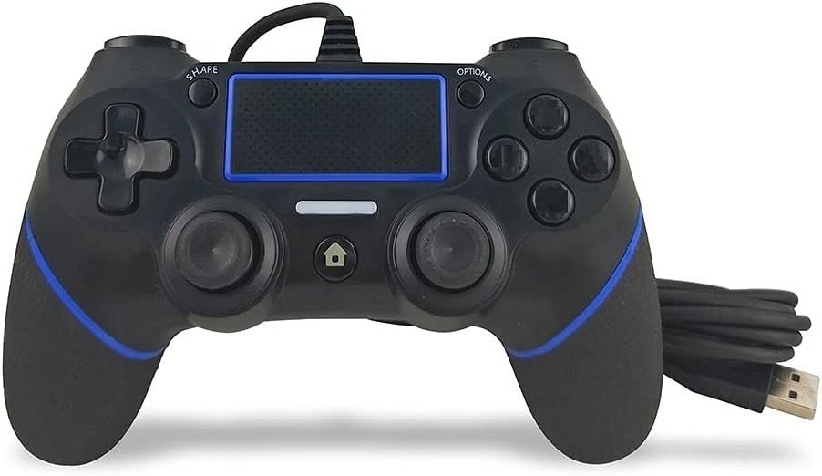 USB Wired PS4 Controller – Ergonomic Design with Enhanced Control Features