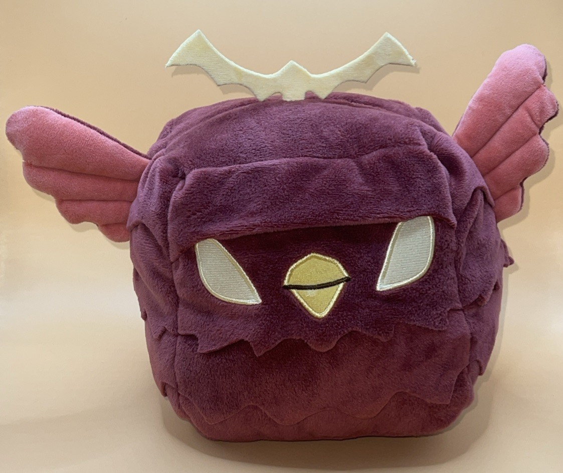 Blox Fruits 8” Falcon Plush Cube 2024 Gamer Robot Roblox Collectible Stuffed Toy