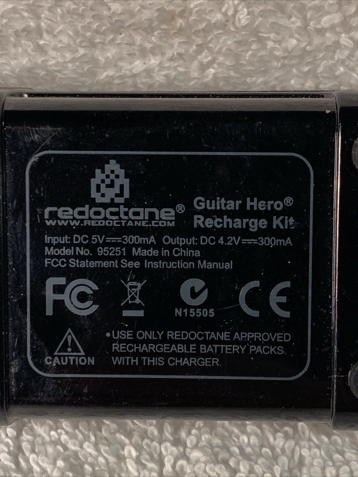 Redoctane Battery Recharge Kit Guitar Hero Rechargeable Battery Pack Moreinstore