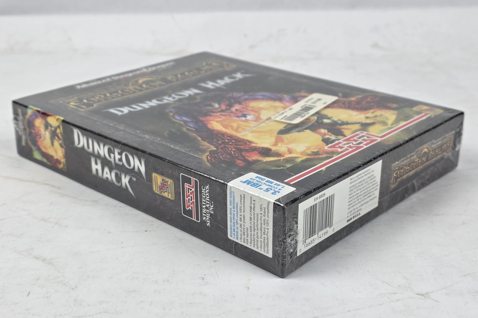 Dungeons & Dragons: Forgotten Realms – Dungeon Hack BIG BOX 3.5″ 1993 TSR SEALED