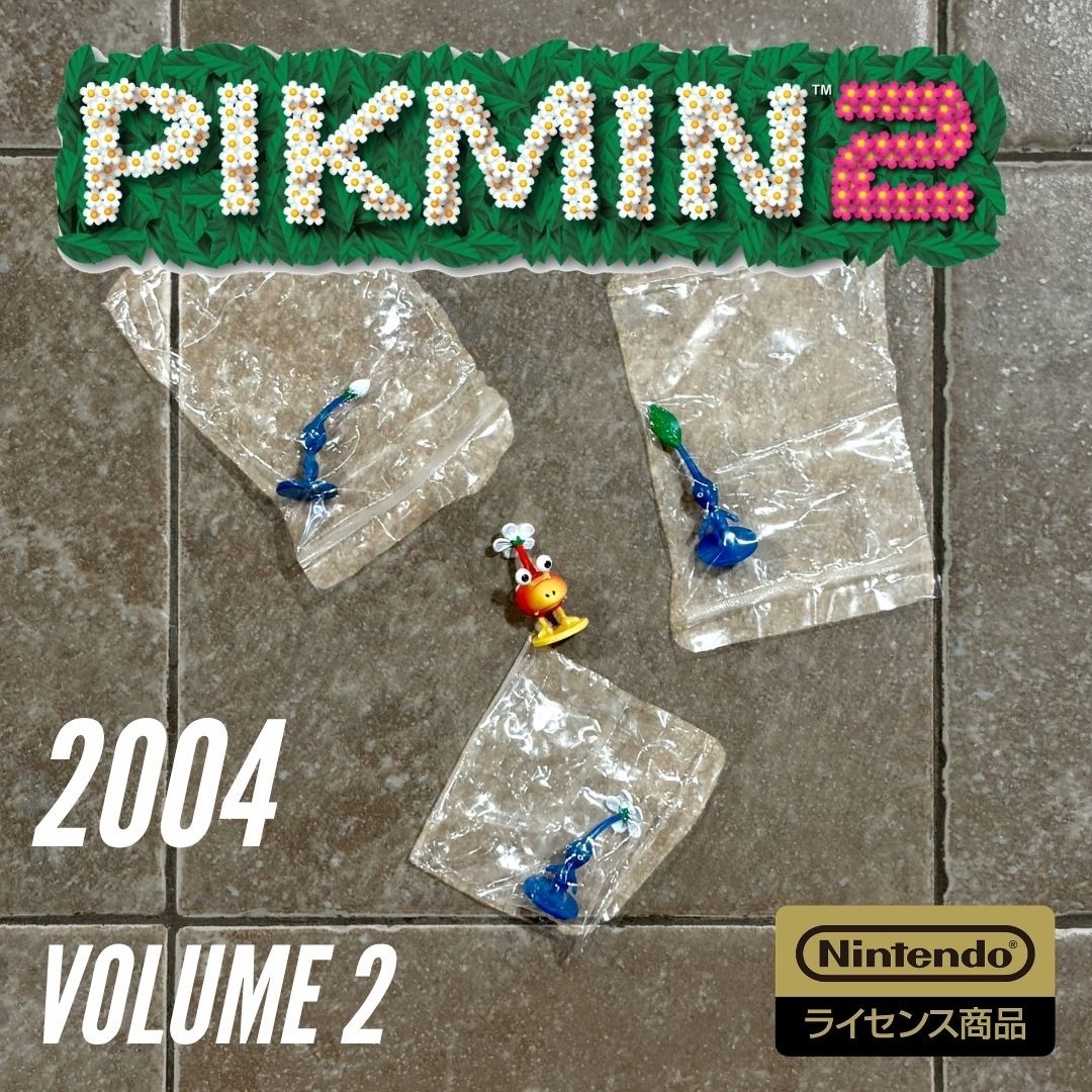 Pikmin 2 GameCube 2004 Agatsuma Volume 2 BLUE Pikmin Trio + Bulborb Figure Japan