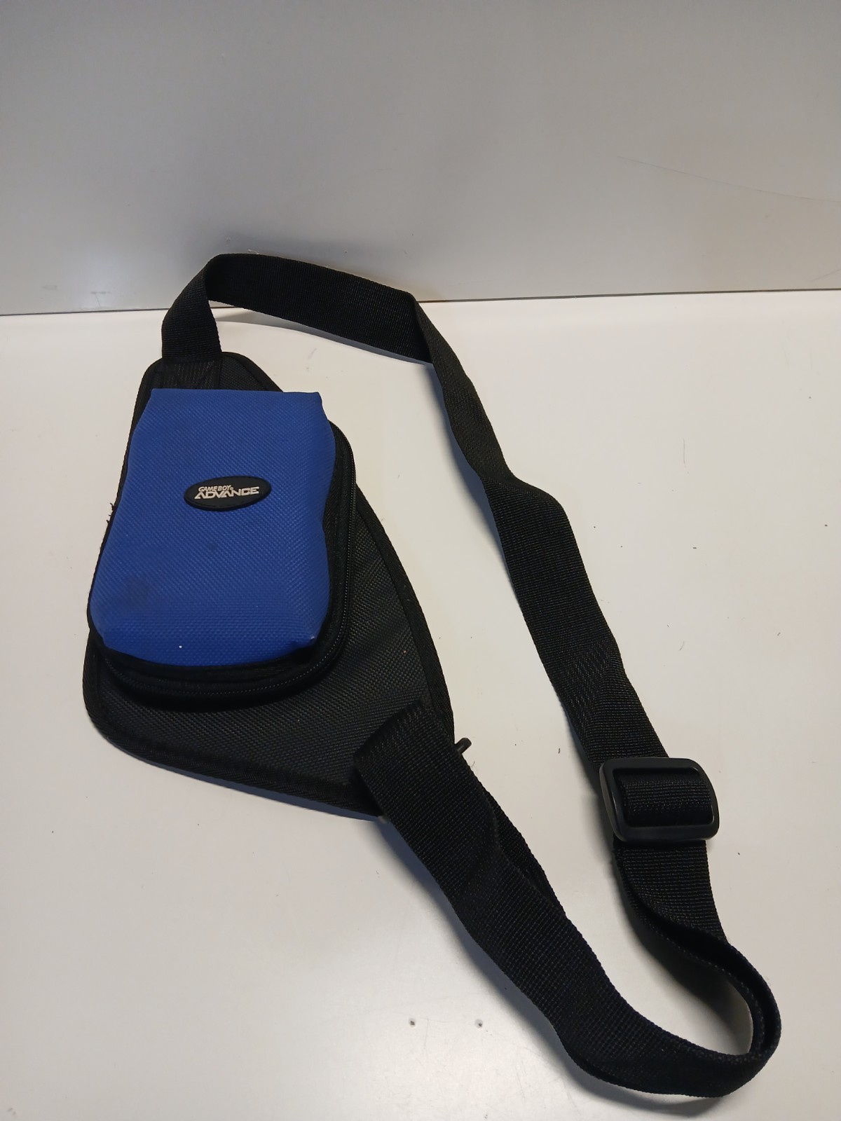 Vintage Nintendo Game Boy Advance Storage Case Cross Body Bag/ Fanny Pack Blue