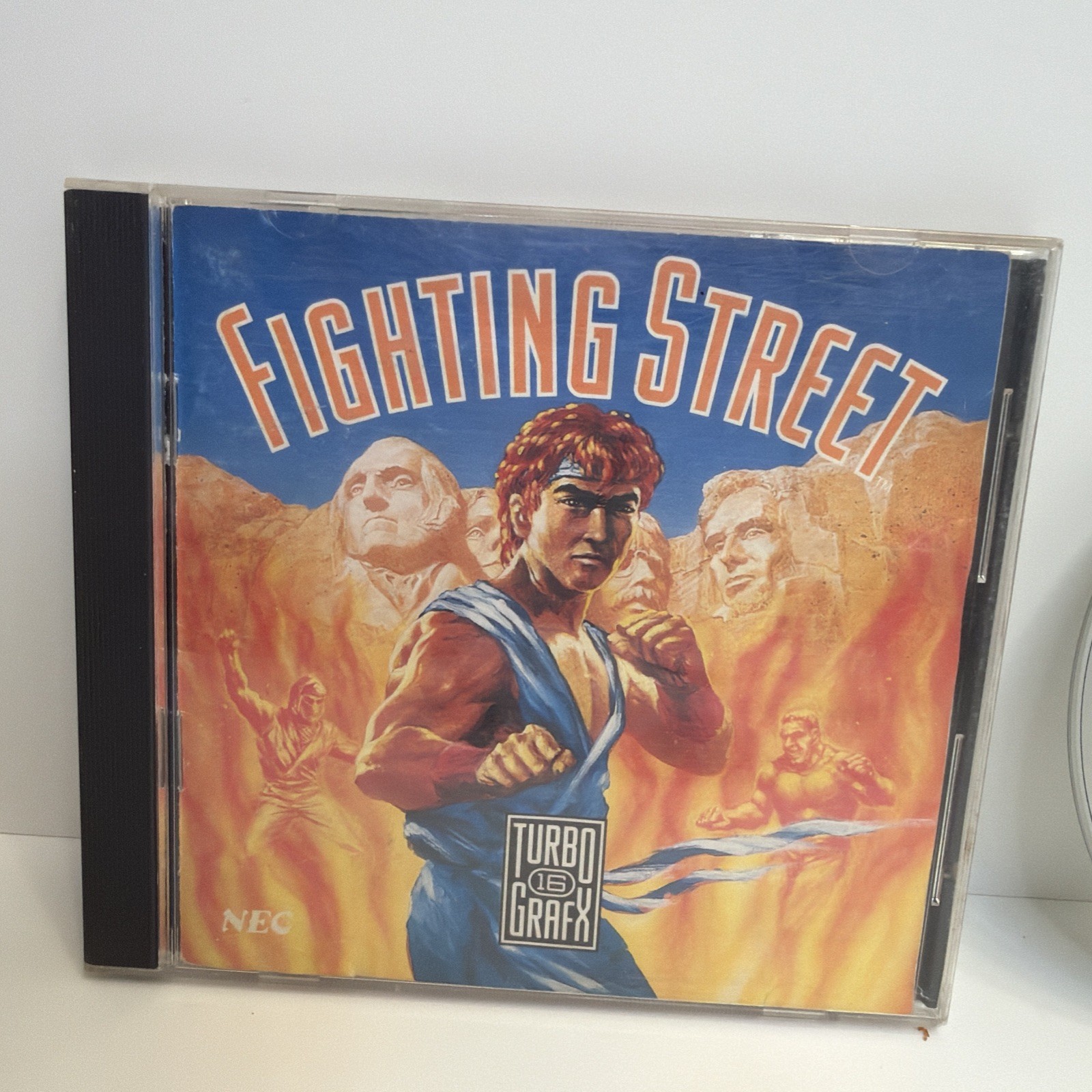 Fighting Street TurboGrafx-16 CD PC Engine Tested Complete CIB
