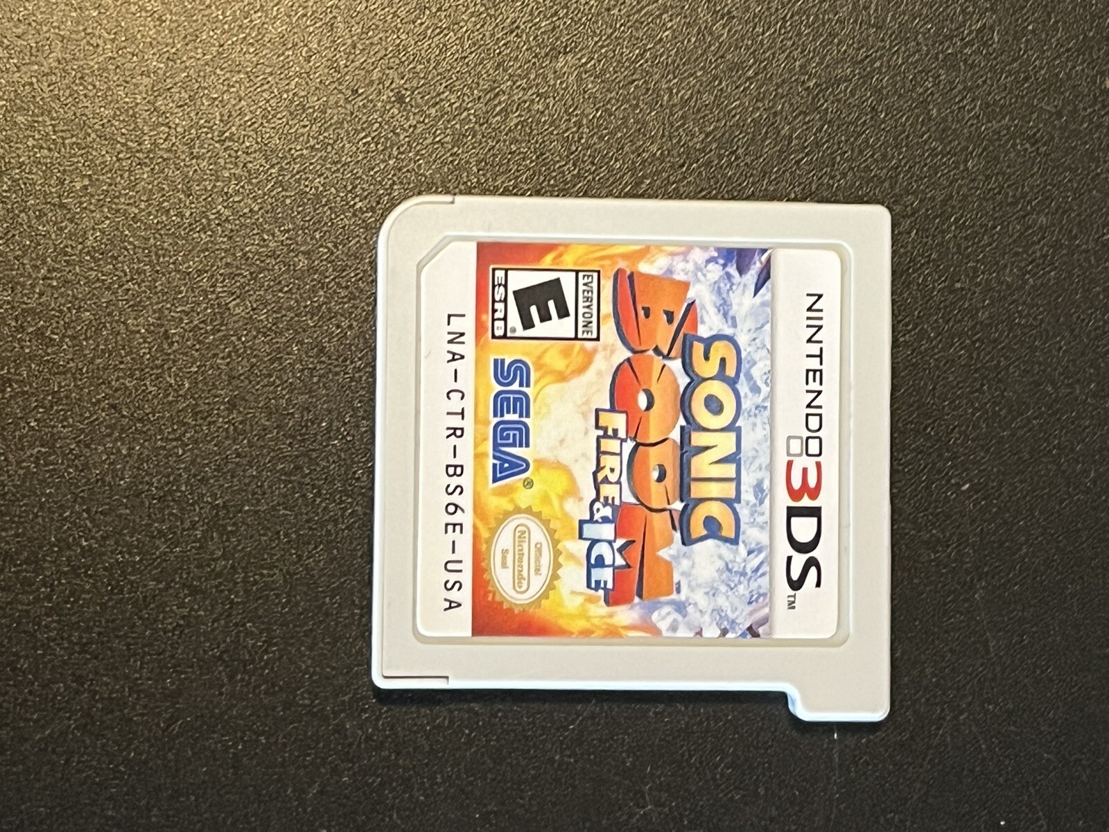 Sonic Boom: Fire & Ice – Nintendo 3DS Game Cartridge