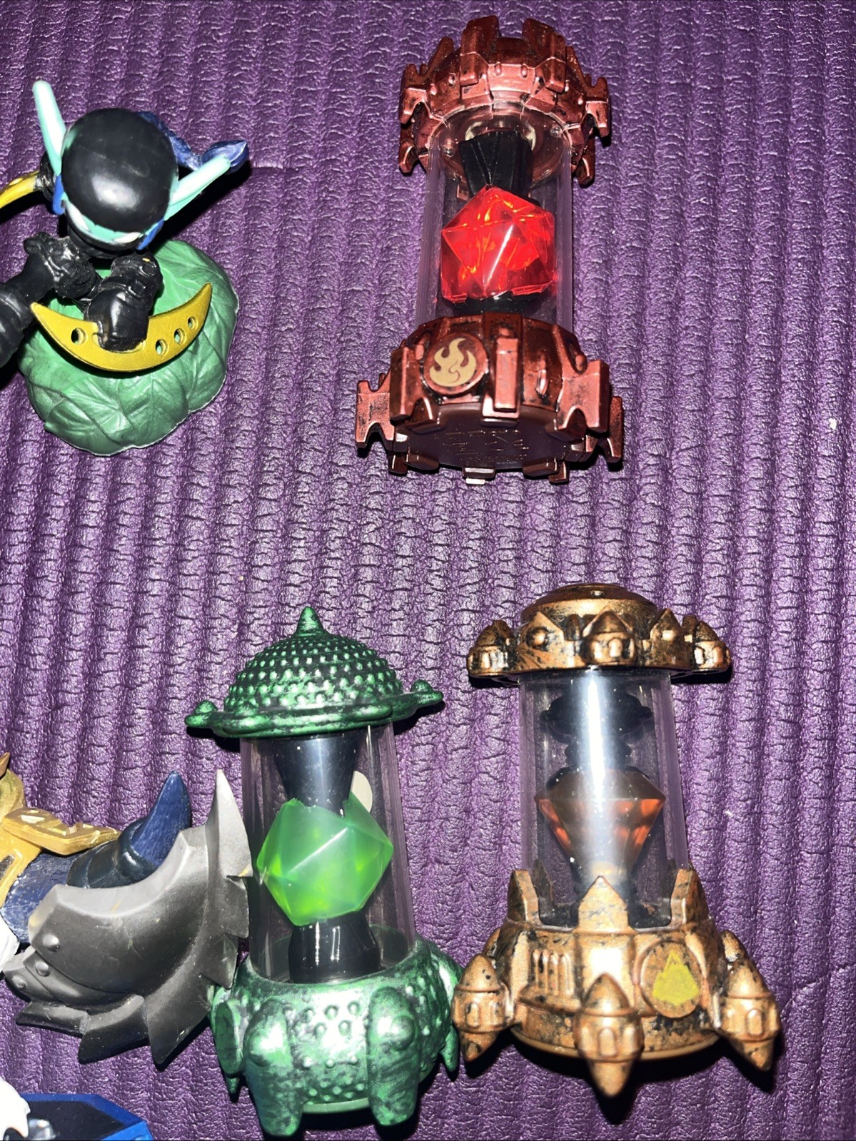 Activision Skylanders Character Figures Snap Shot Wallop Gusto Lot Of 7 Crash