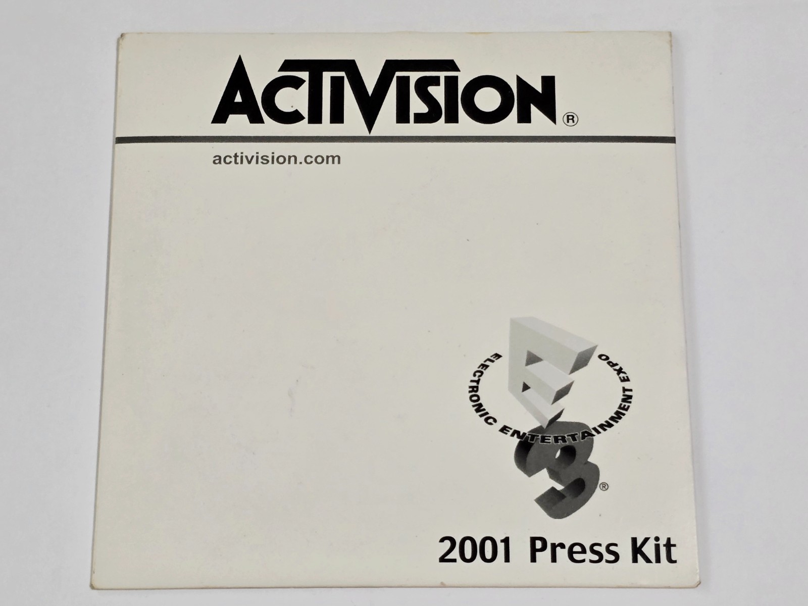 ACTIVISION E3 VIDEO GAME PROMO CD 2001 DIGITAL PRESS KIT THPS TONY HAWK ROM