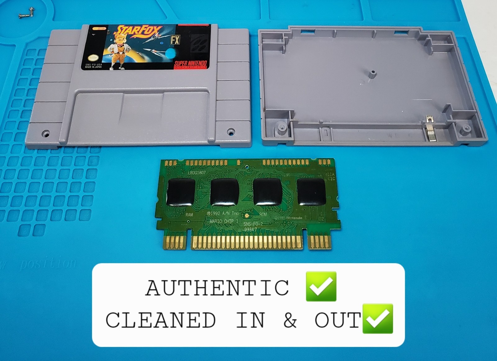 StarFox (Super Nintendo SNES) ⭐️ Authentic Cartridge – TESTED✅️