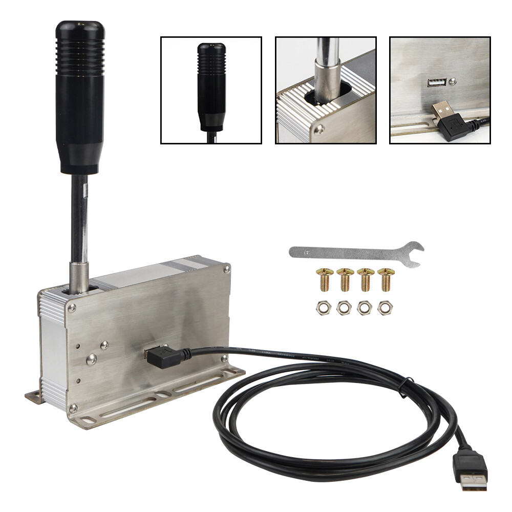 USB Sequential Shifter for PC Windows for Logitech G27 G29 G923 920 Racing Wheel