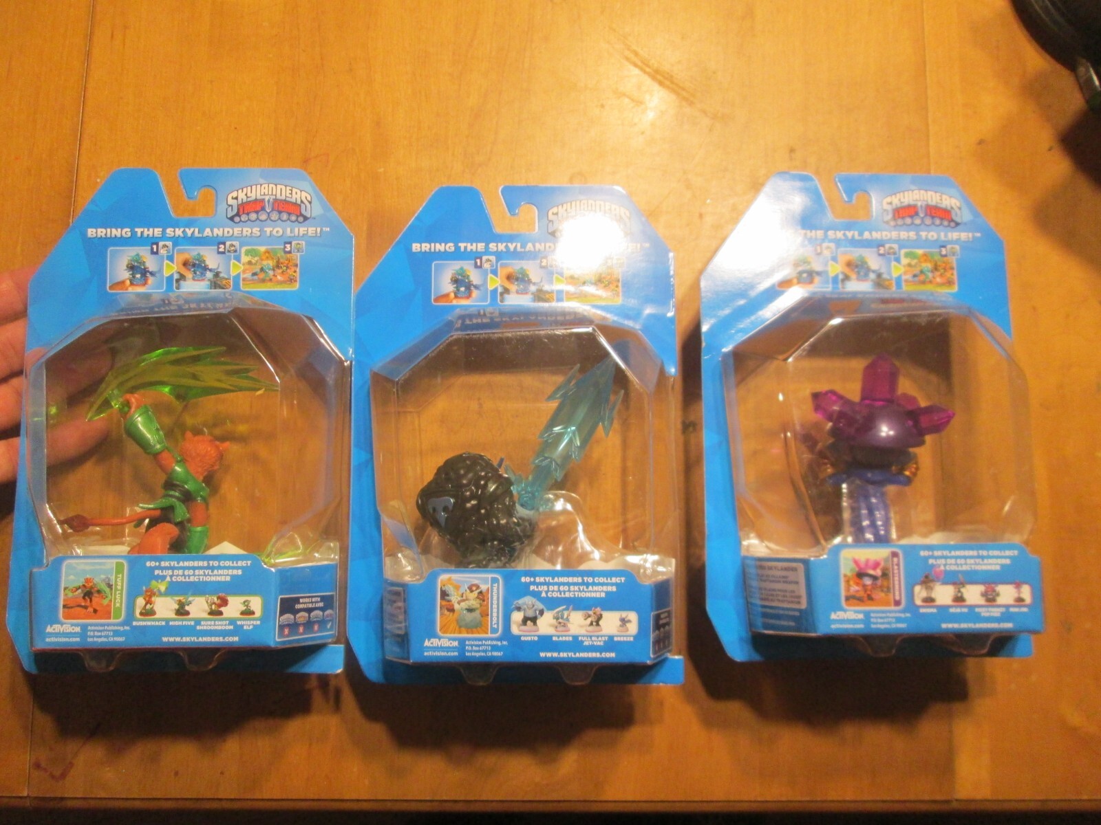 Skylanders Trap Team MASTER THUNDERBOLT TUFF LUCK BLASTERMIND MAGIC AIR + LOT