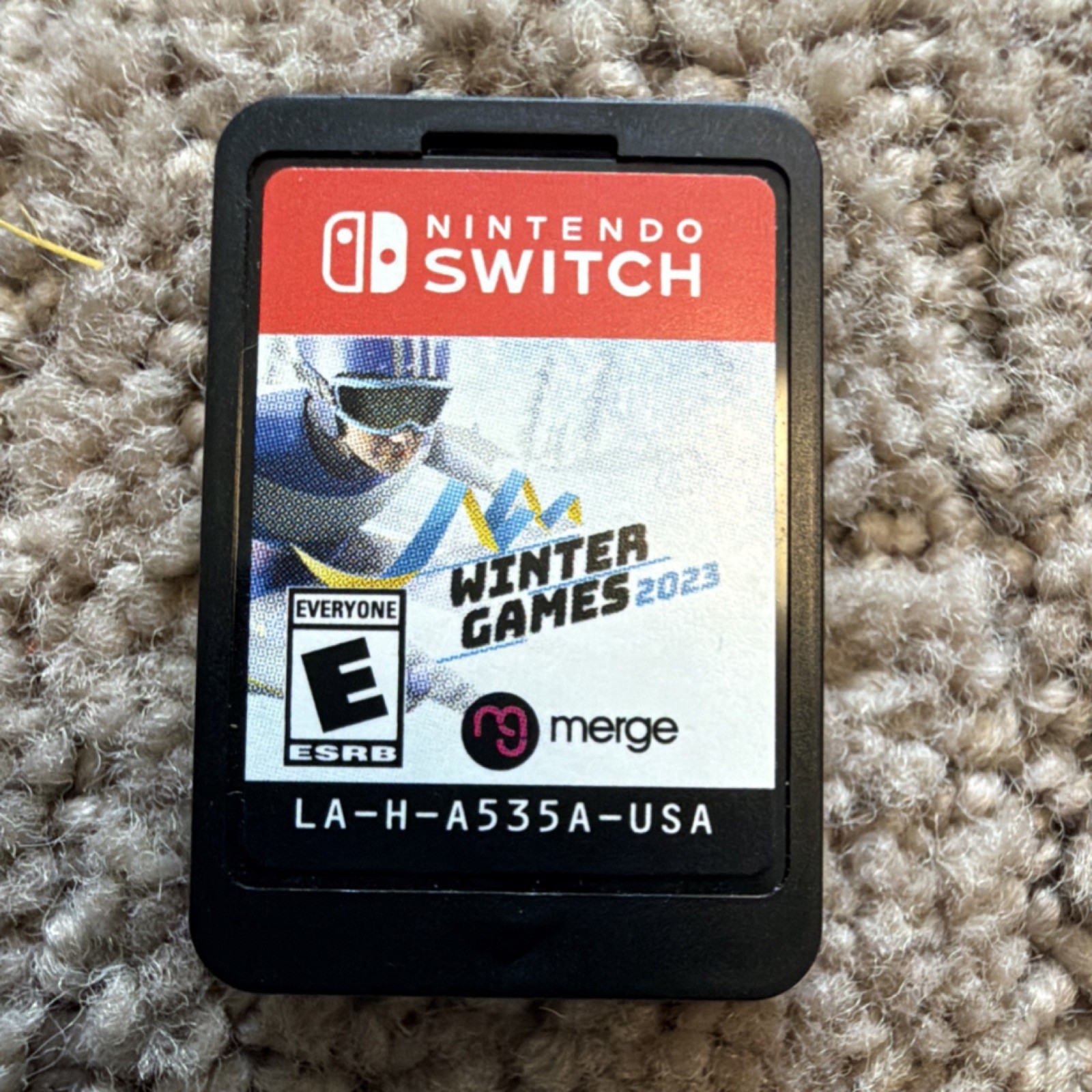 Nintendo Switch Winter Games 2023 Merge Game Cartridge E-Everyone NTSC-U/C