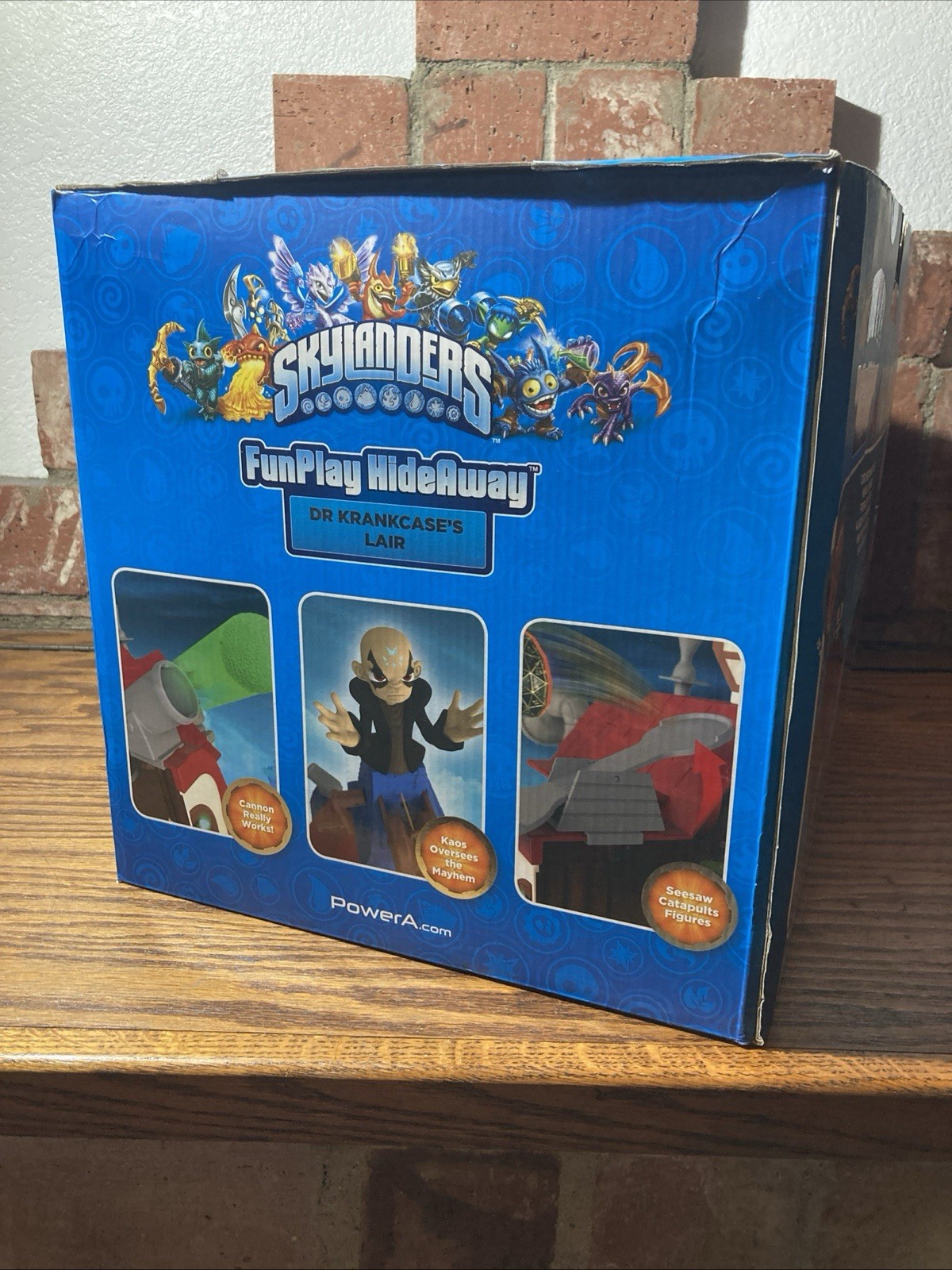 Skylanders Funplay Hideaway Dr. Krankcase’s Lair Playset Kaos. Very Rare