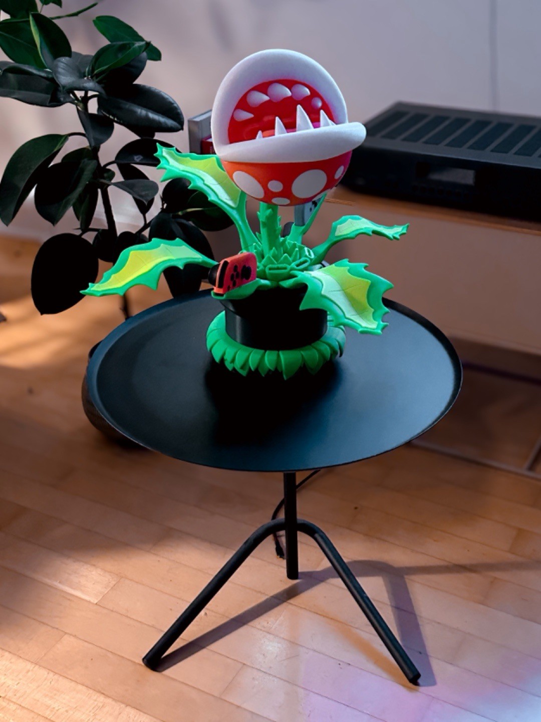 Custom 3D Printed Piranha Plant Nintendo Switch Dock – Charging & TV Hub Stand