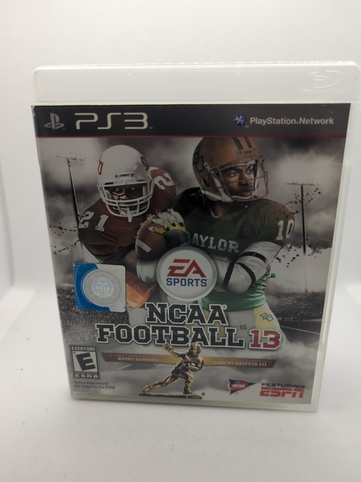 Playstation 3 PS3 NCAA Football 13 (EA, 2012) *CIB, REFLECTIVE COVER, TESTED*