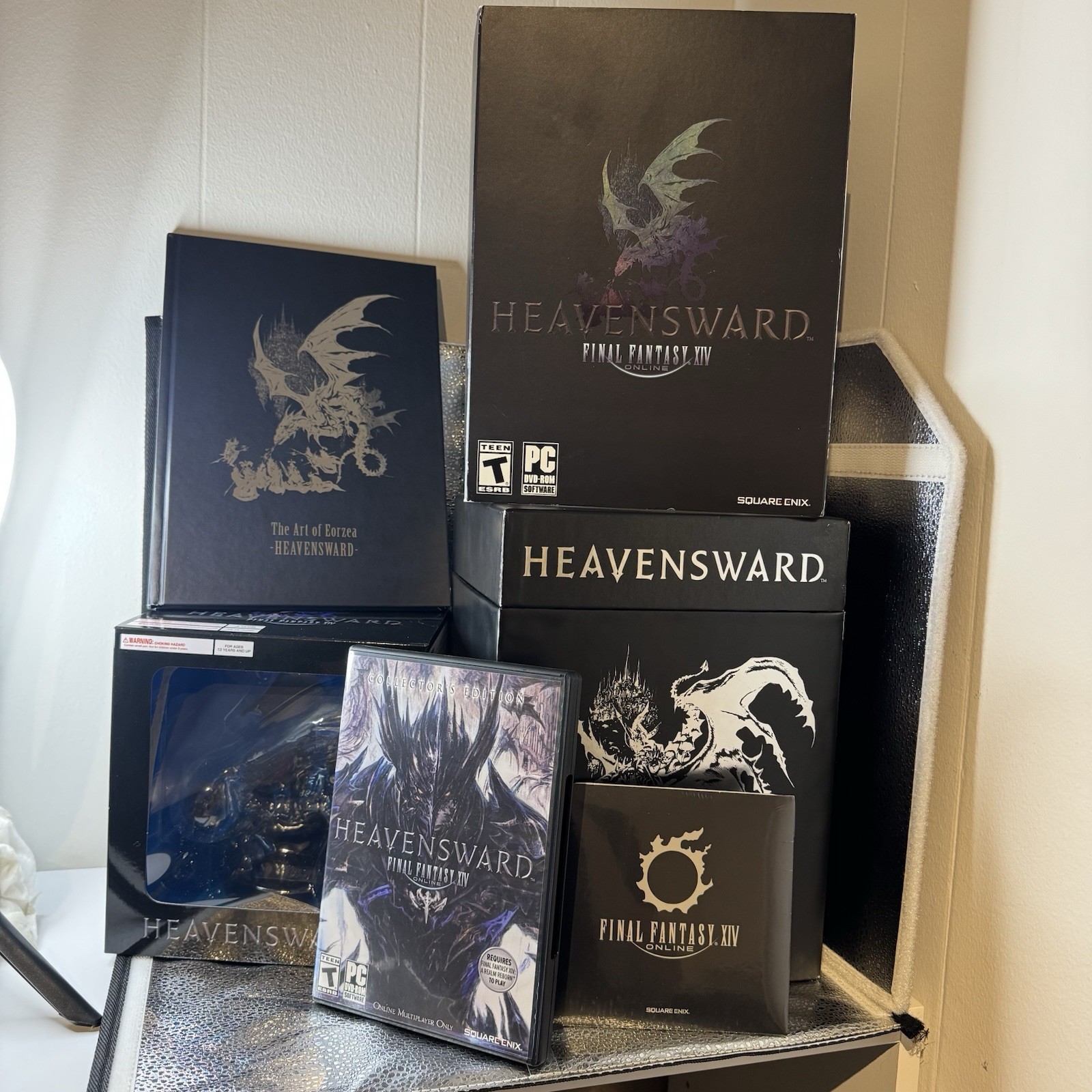 Final Fantasy XIV Online Heavensward Physical Collectors Edition PC FFXIV CIB