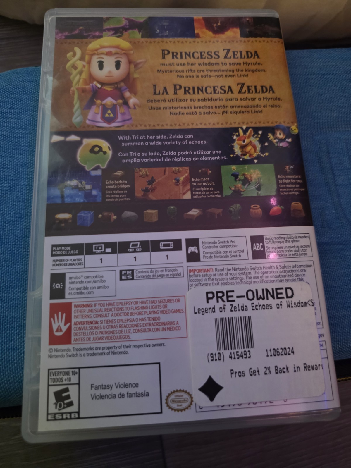 The Legend Of Zelda: Echoes Of Wisdom – Nintendo Switch