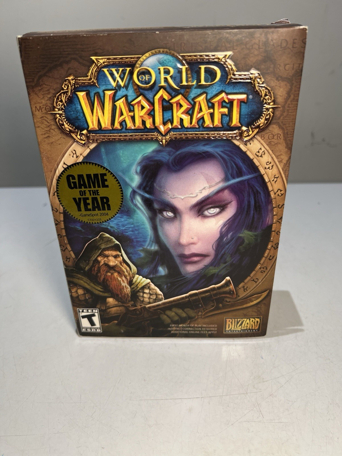 World of Warcraft 2004 PC DVD-ROM Blizzard Entertainment. NEW!