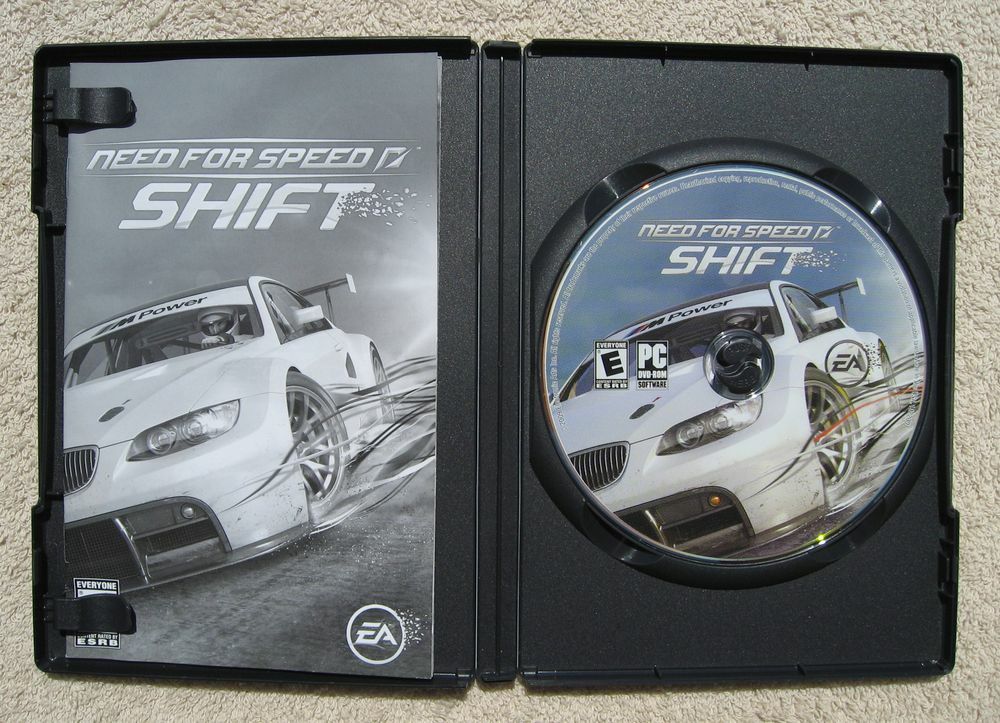 Original 2009 Need for Speed “Shift” for PC- Complete USA Retail Edition *Mint*