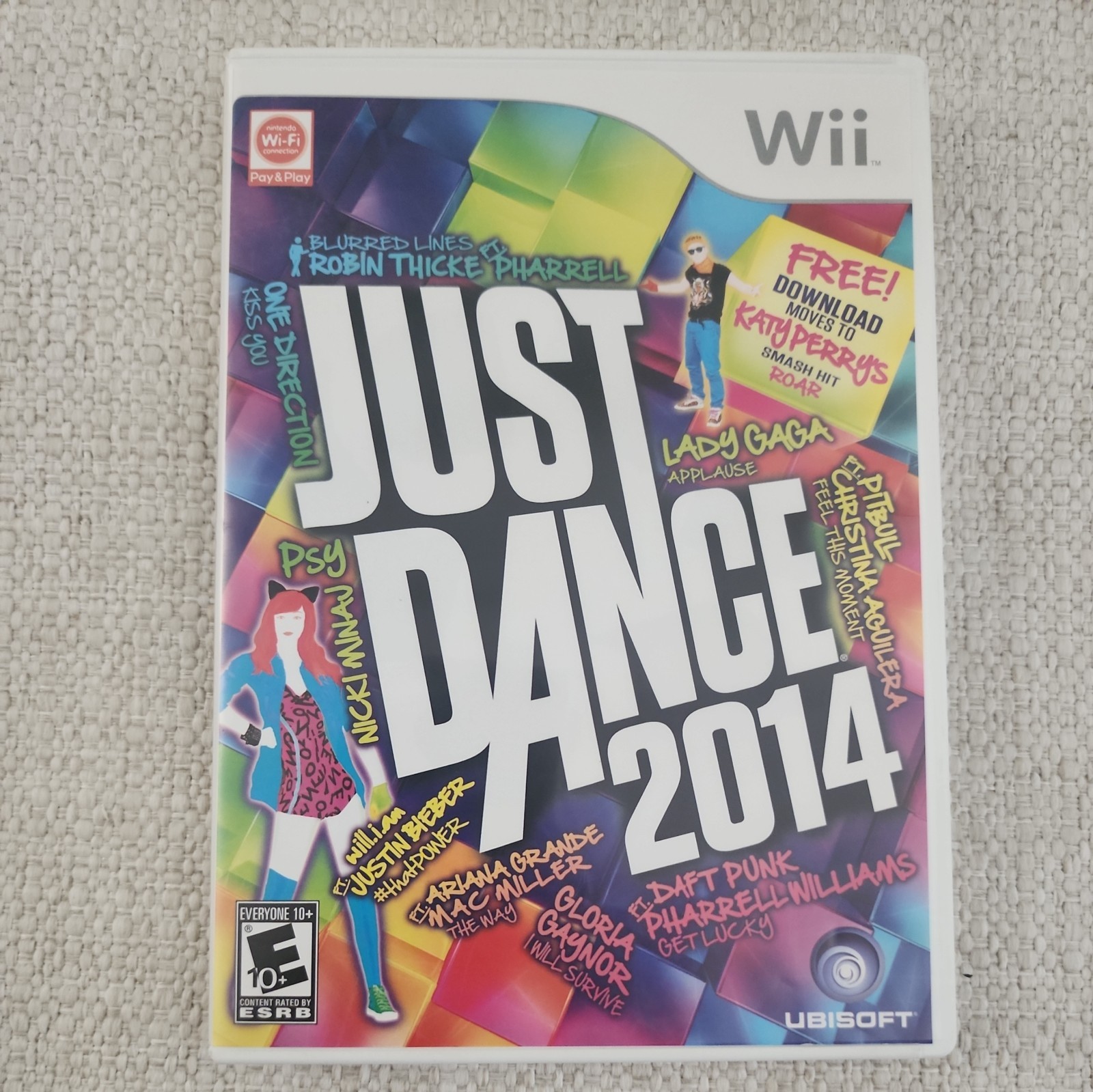 Just Dance 4, 2014, 2015 Nintendo Wii With Books/Cases. 3 Game Lot