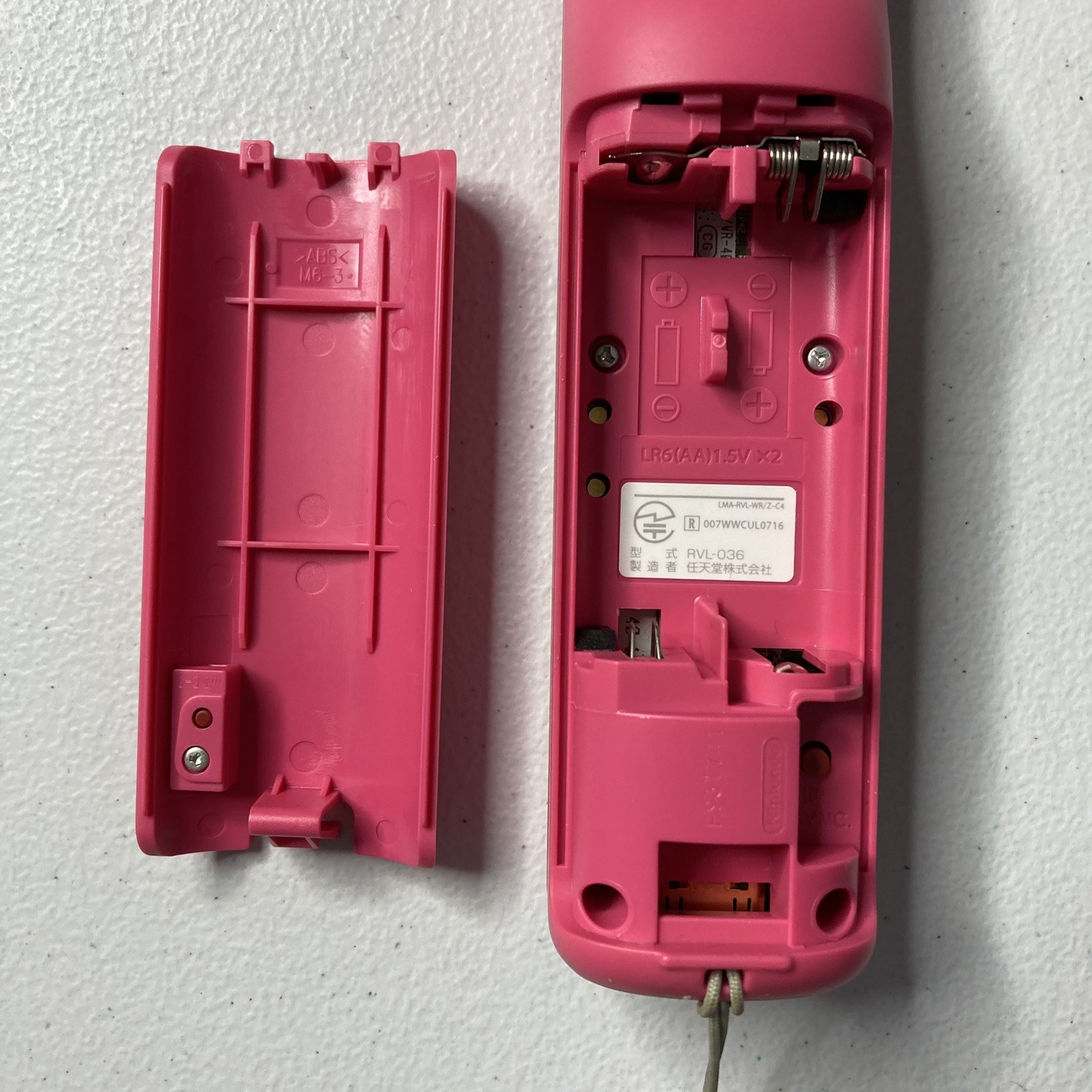Official Nintendo Motion Plus Controller Pink RVL-036 Wii Remote OEM – Tested🔥
