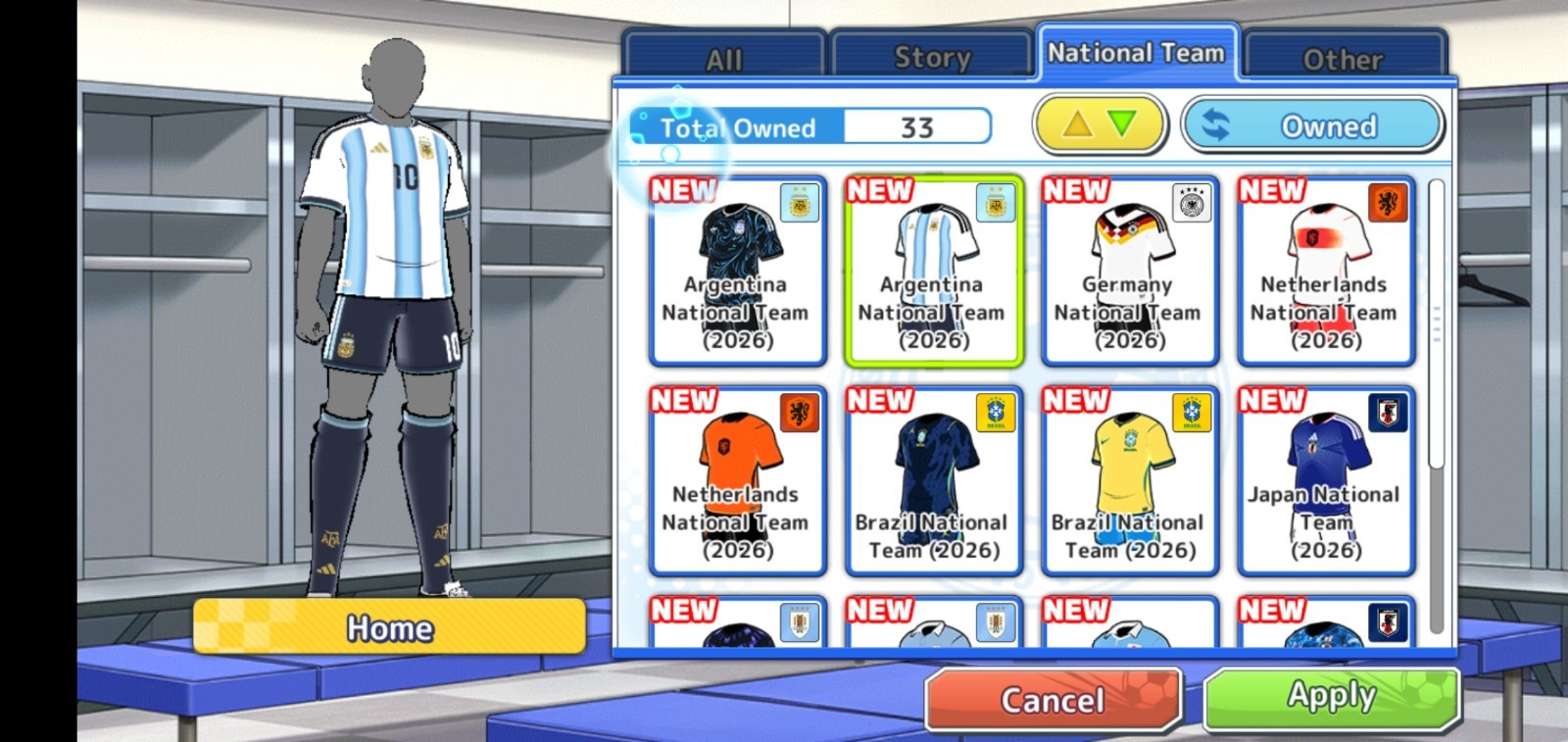 KLab Captain Tsubasa:Dream Team USA Flag Latin Monster Account iOS Mobile Soccer