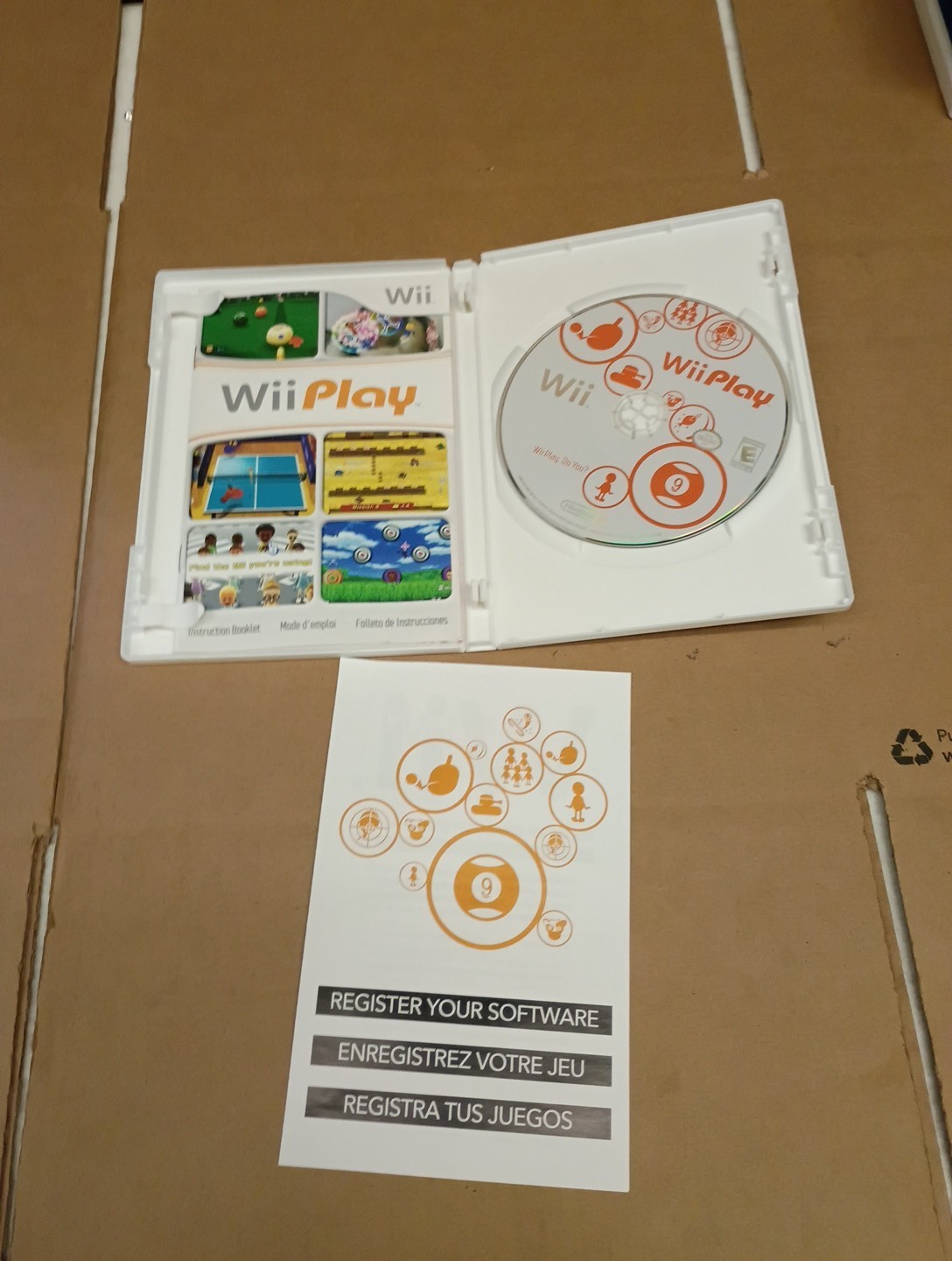 Wii Play – Complete Nintendo Wii Game w/Manual – Tested/Works