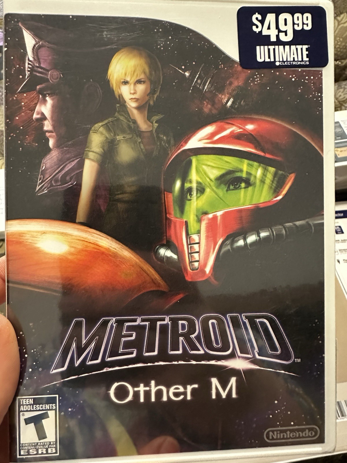 Metroid: Other M Nintendo Wii 2010 Complete T-Rated Action Adventure New Sealed
