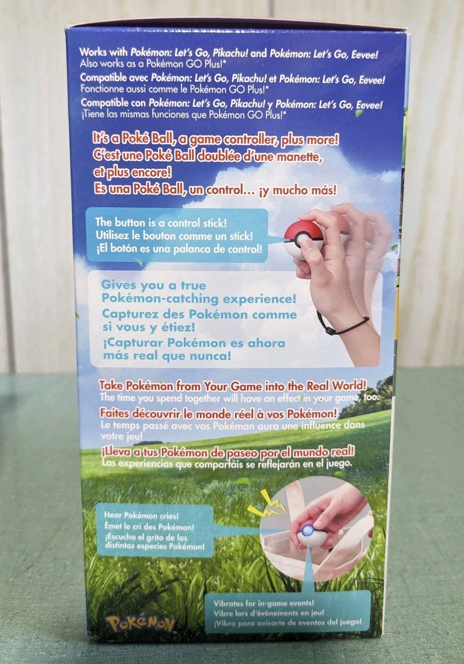 Pokemon Let’s Go Pikachu Poke Ball Plus (BOX ONLY)