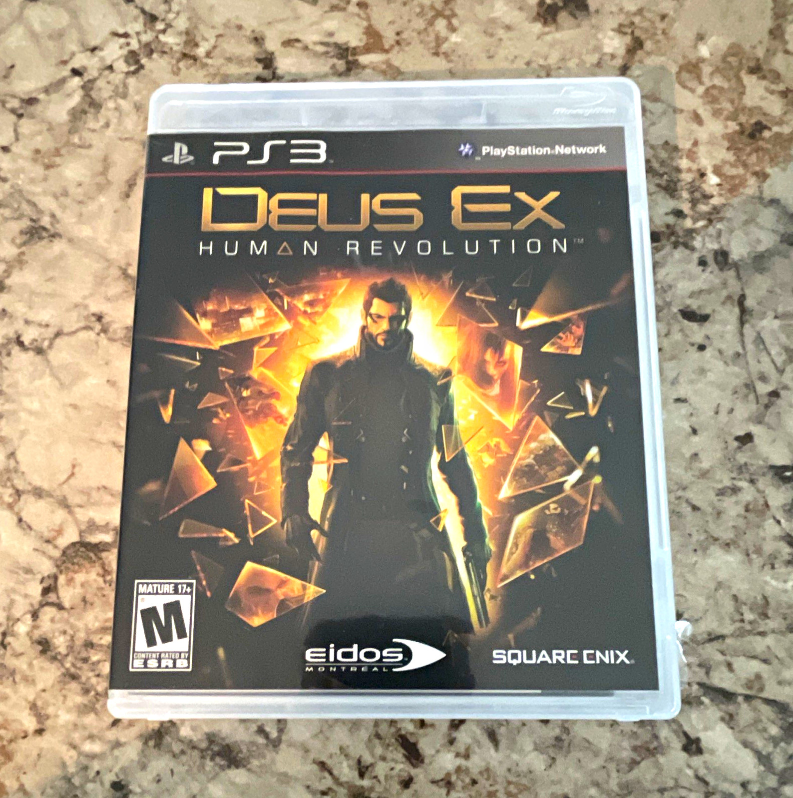 Square Enix Deus Ex: Human Revolution (PS3) M Mature, Manual Included