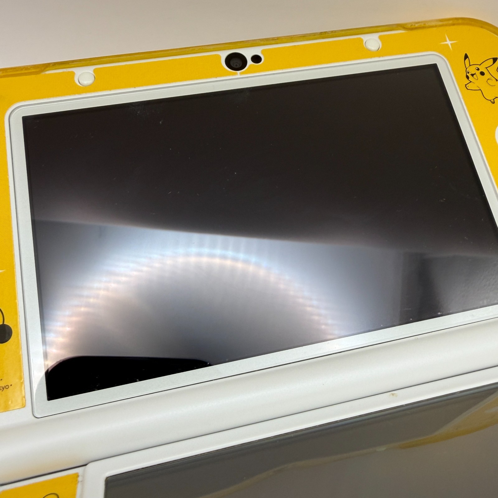 【Excellent5】Nintendo NEW 3DS LL XL Pearl White Mario Game Console From Japan