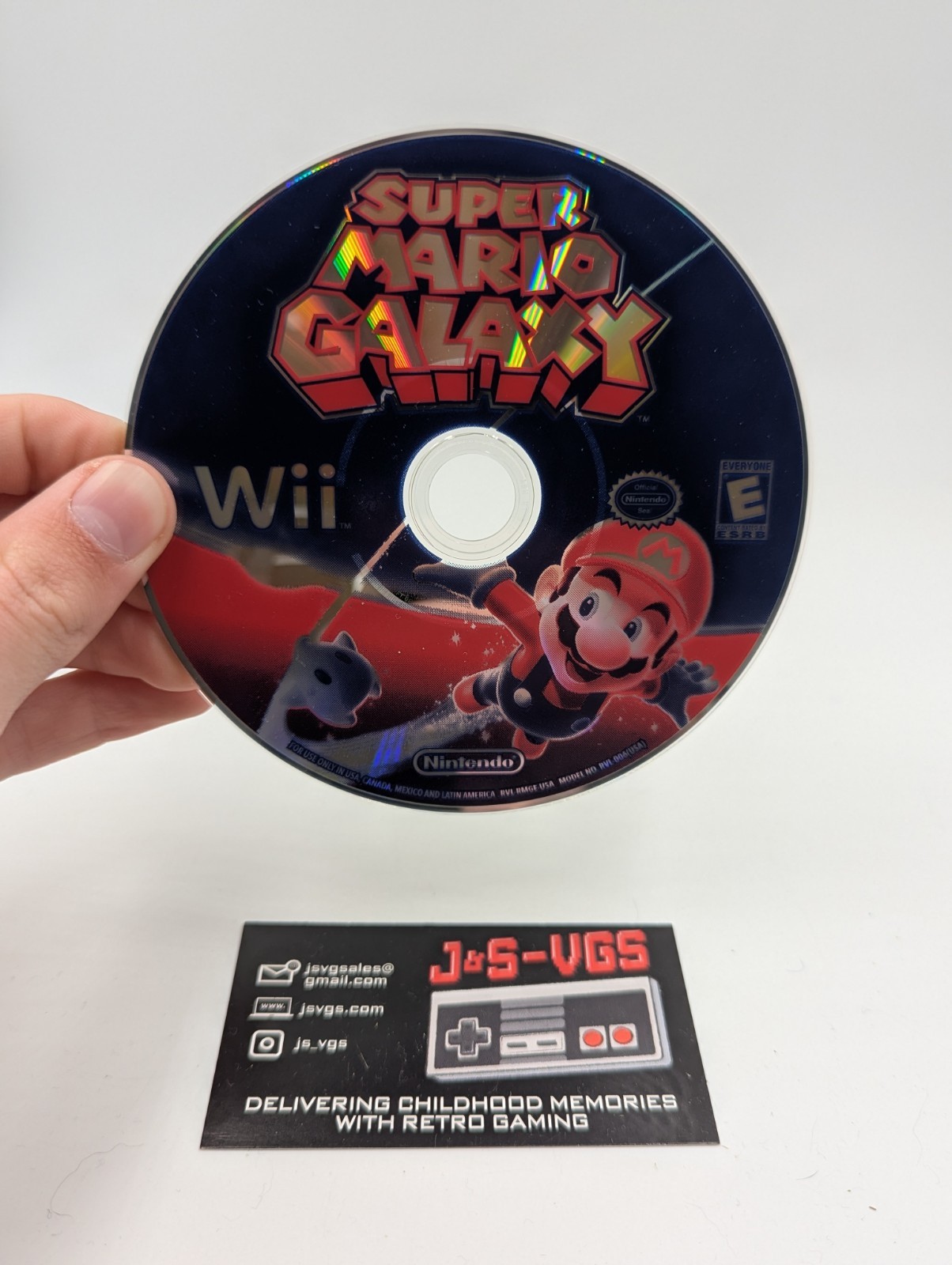 Super Mario Galaxy Nintendo Wii CIB Complete Authentic