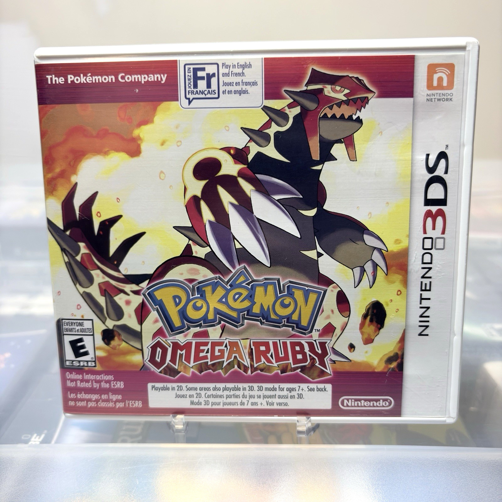 Pokemon Omega Ruby Nintendo 3DS Complete CIB Tested Authentic Clean Fast Ship
