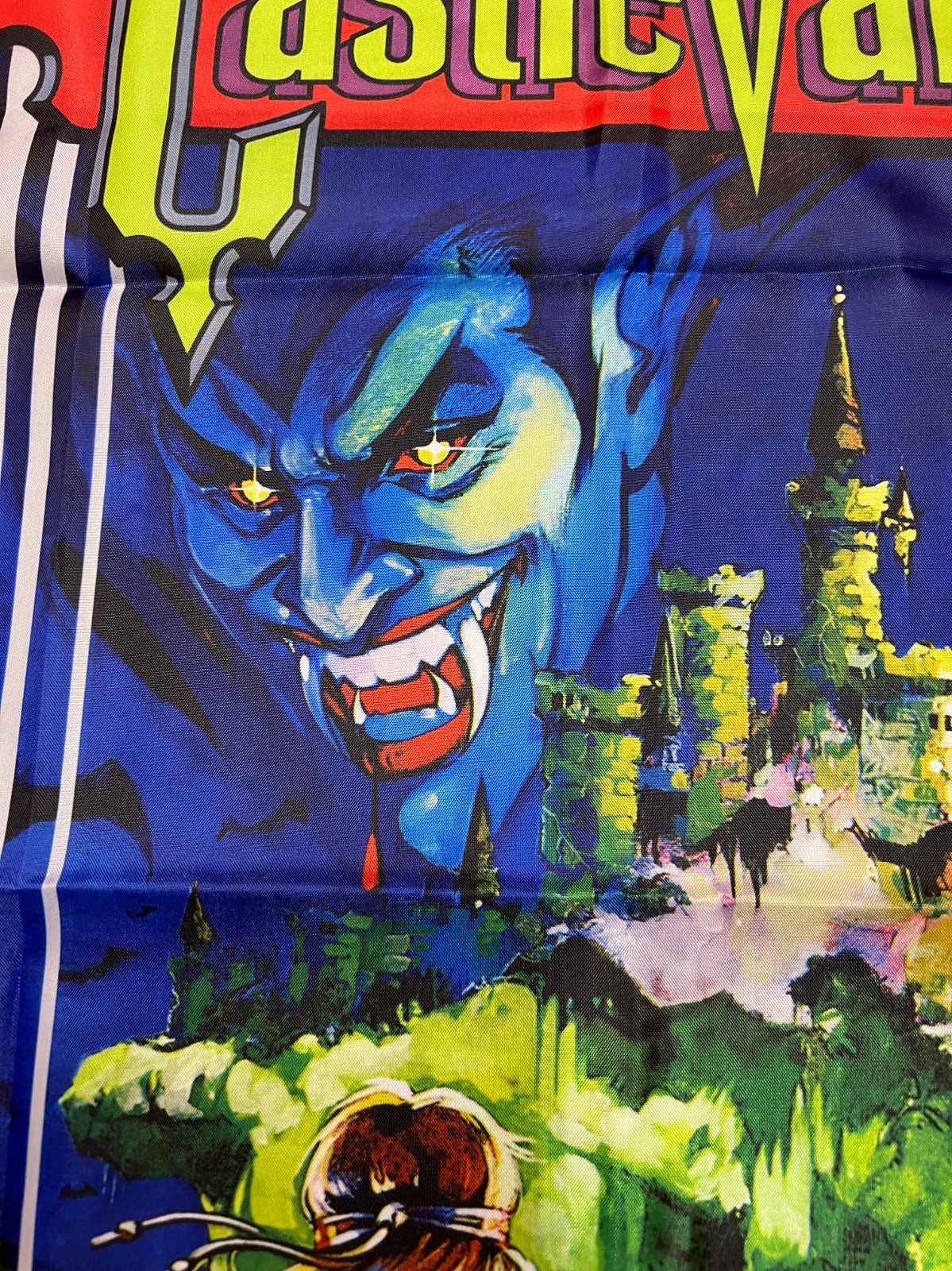 Castlevania Custom Wall Flag Banner Tapestry 2 x 3 Ft, NES
