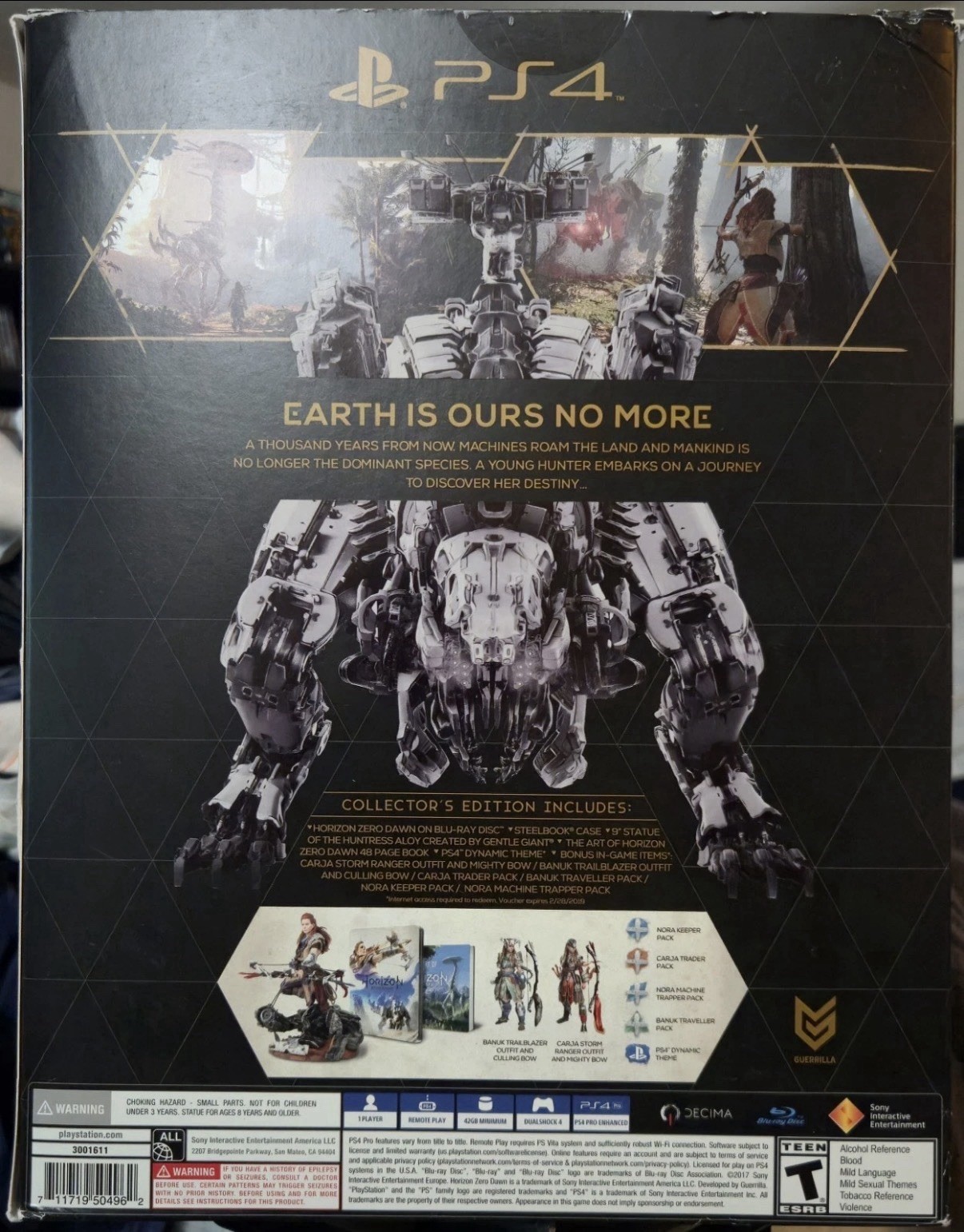 Horizon: Zero Dawn – Collector’s Edition Figure Only See Pics