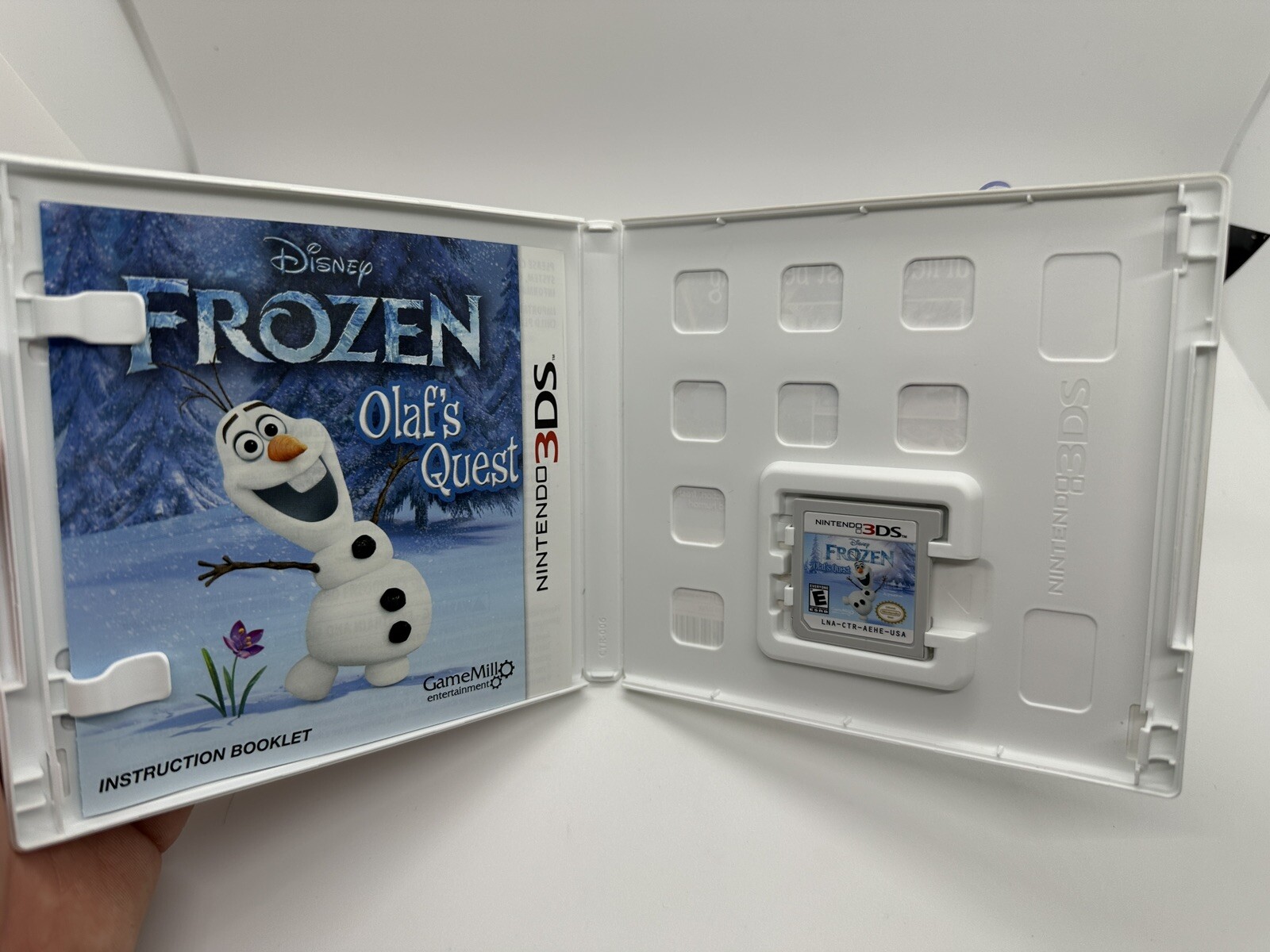 Frozen: Olaf’s Quest (3DS, 2013) Nintendo Selects Edition Complete CIB w/ Manual
