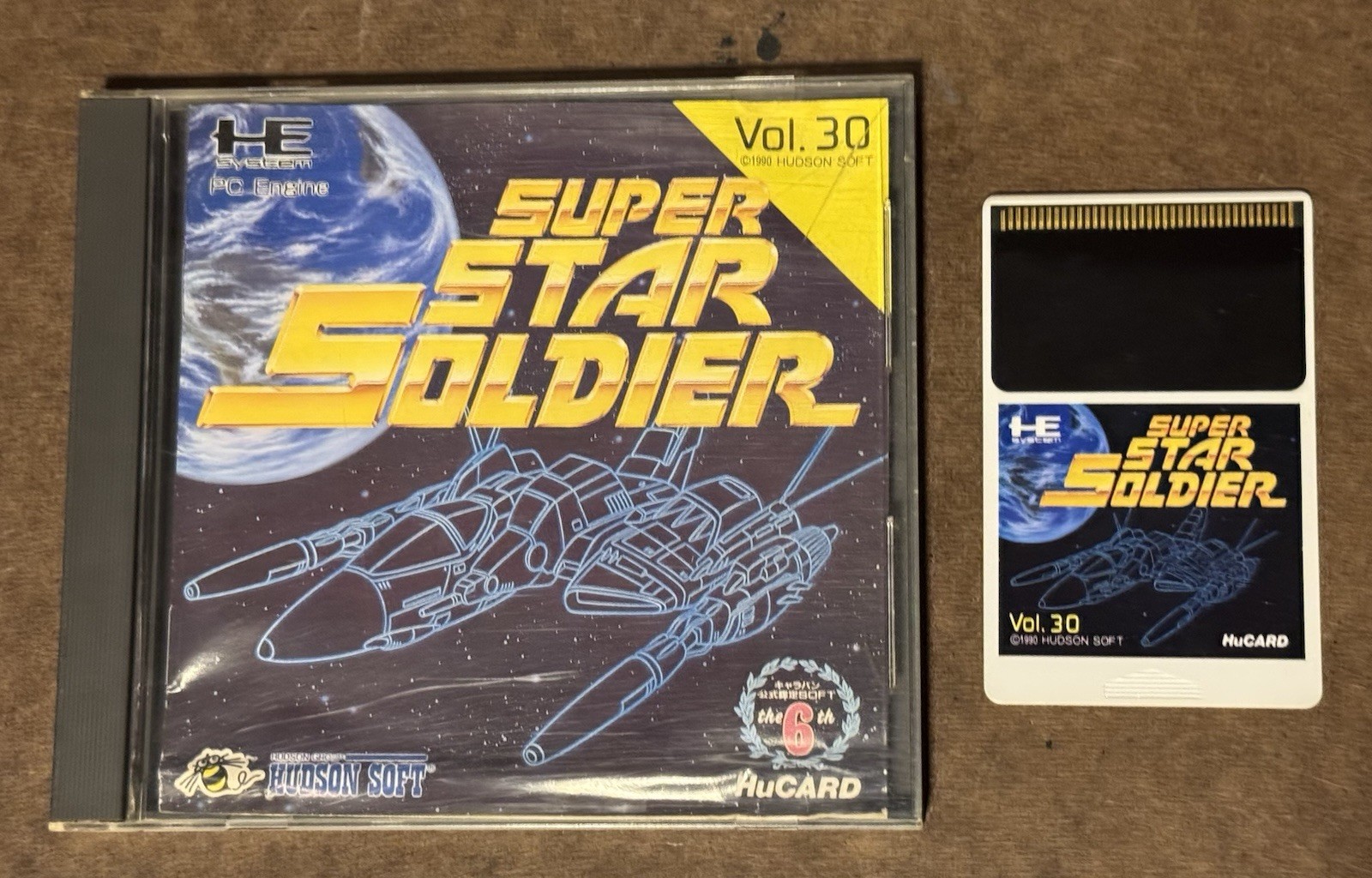 Super Star Soldier NEC PC Engine Japan Import US Seller TESTED